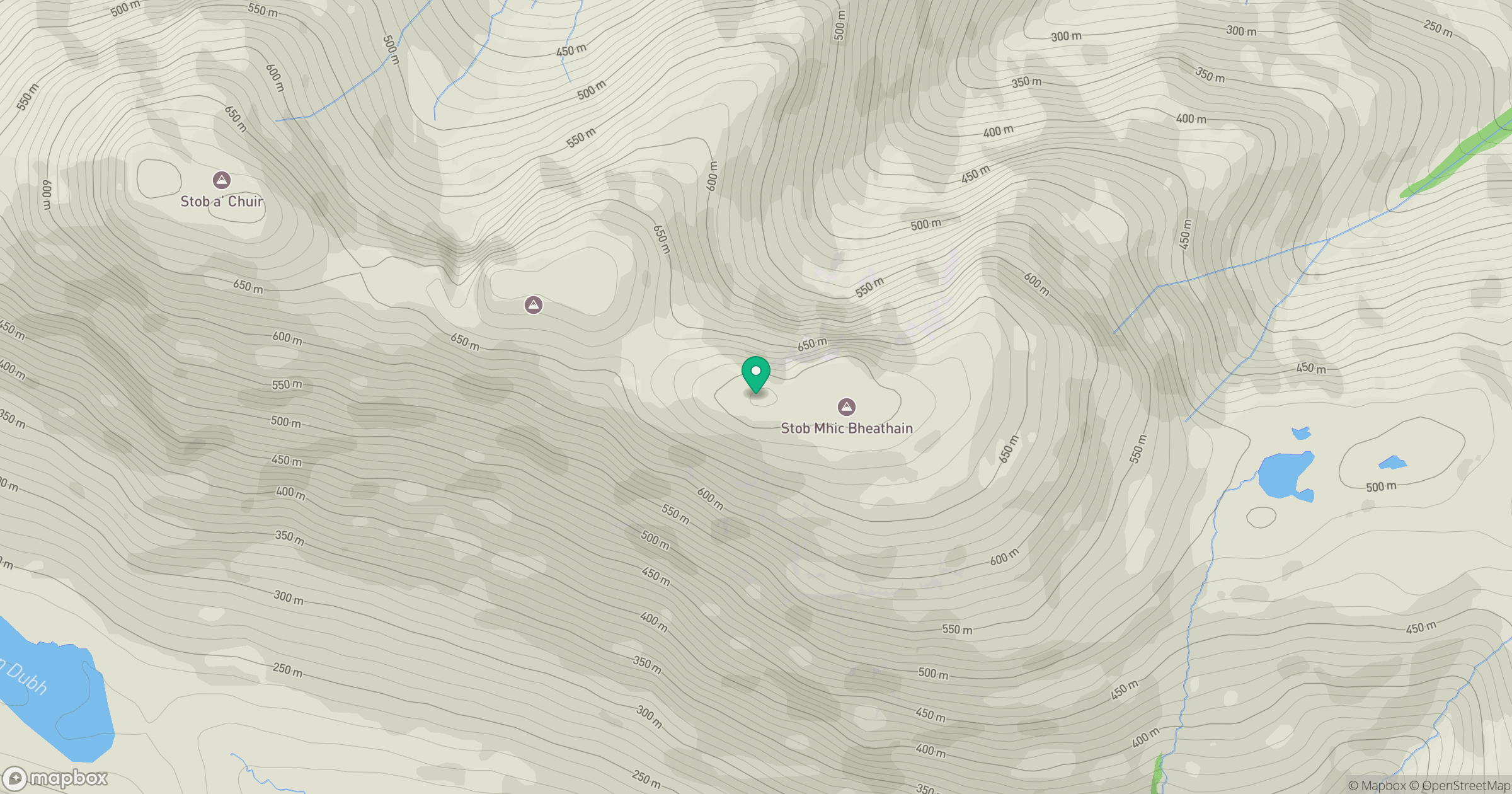 Stob Mhic Bheathain location map