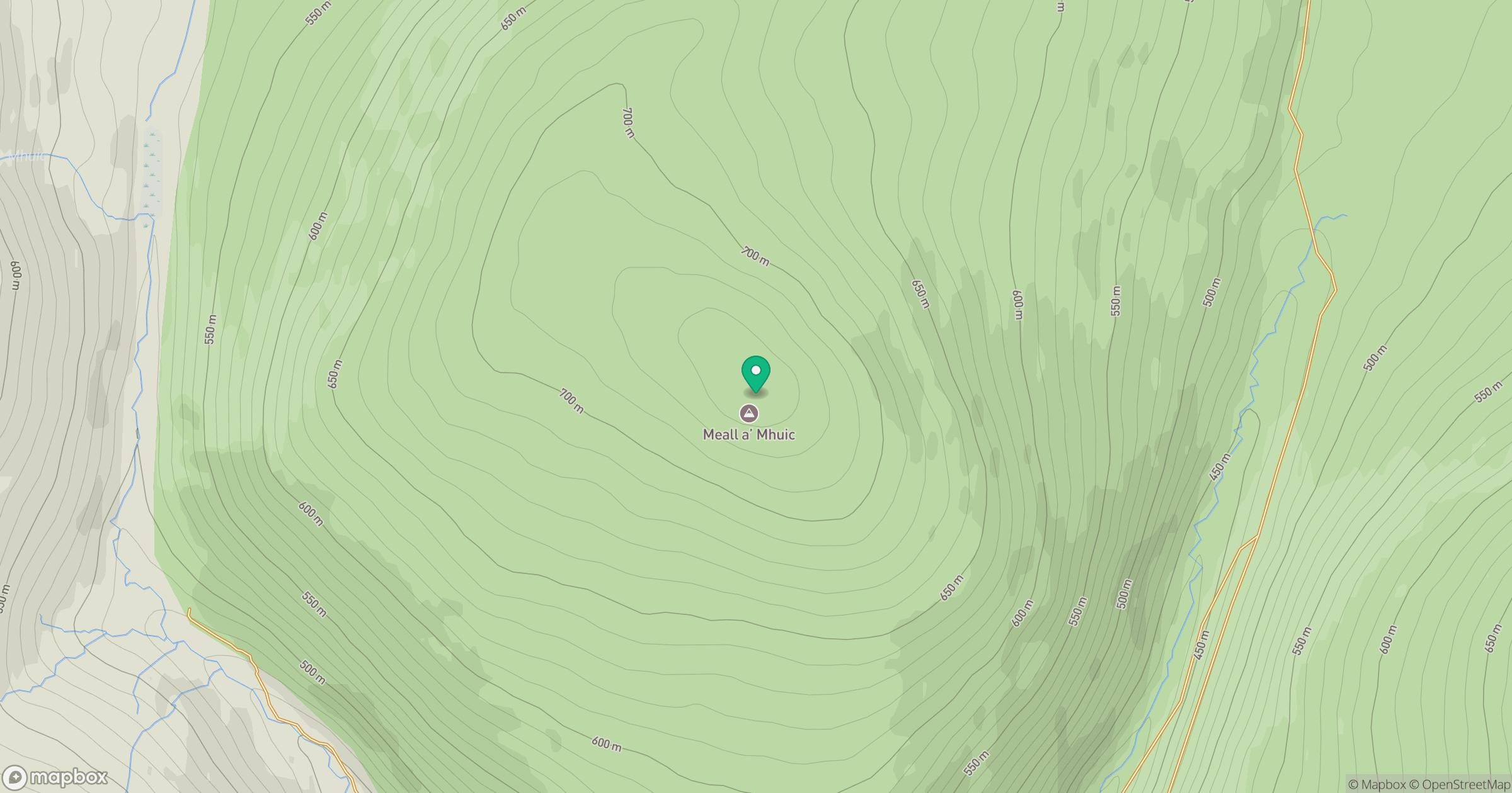 Meall a' Mhuic location map