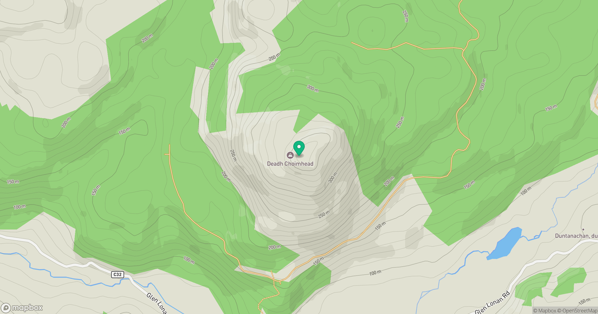 Deadh Choimhead location map