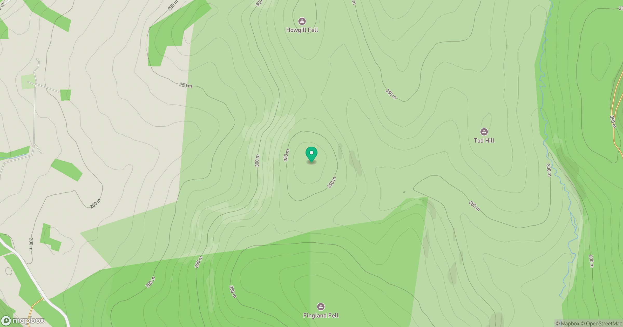 Criffel location map