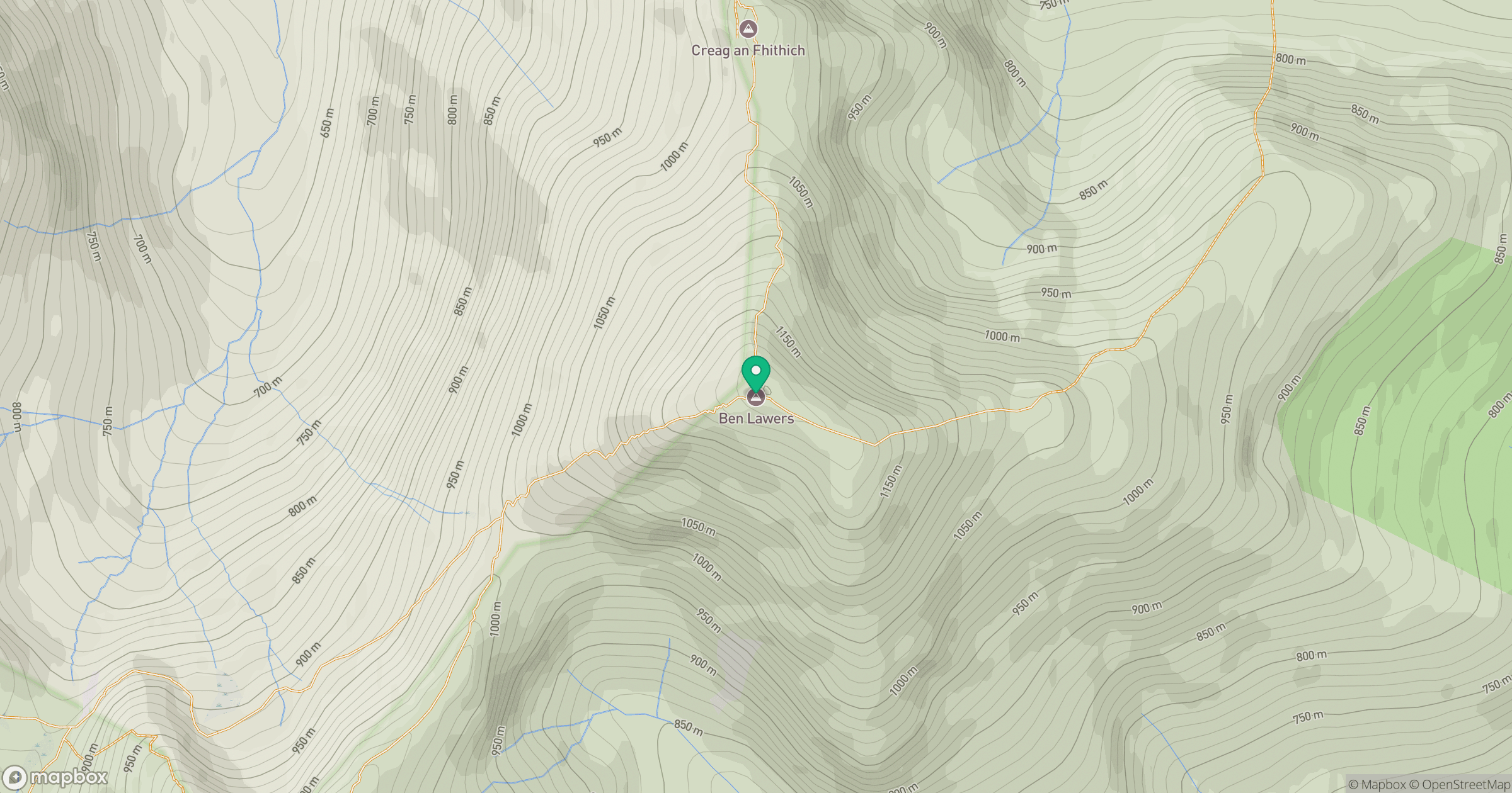 Ben Lawers location map