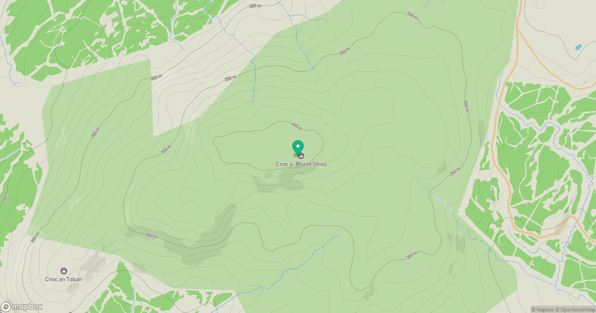 Cnoc a' Bhaile-shios location map