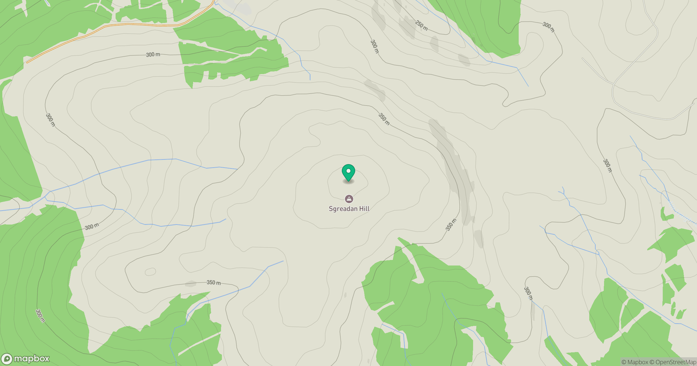 Sgreadan Hill location map
