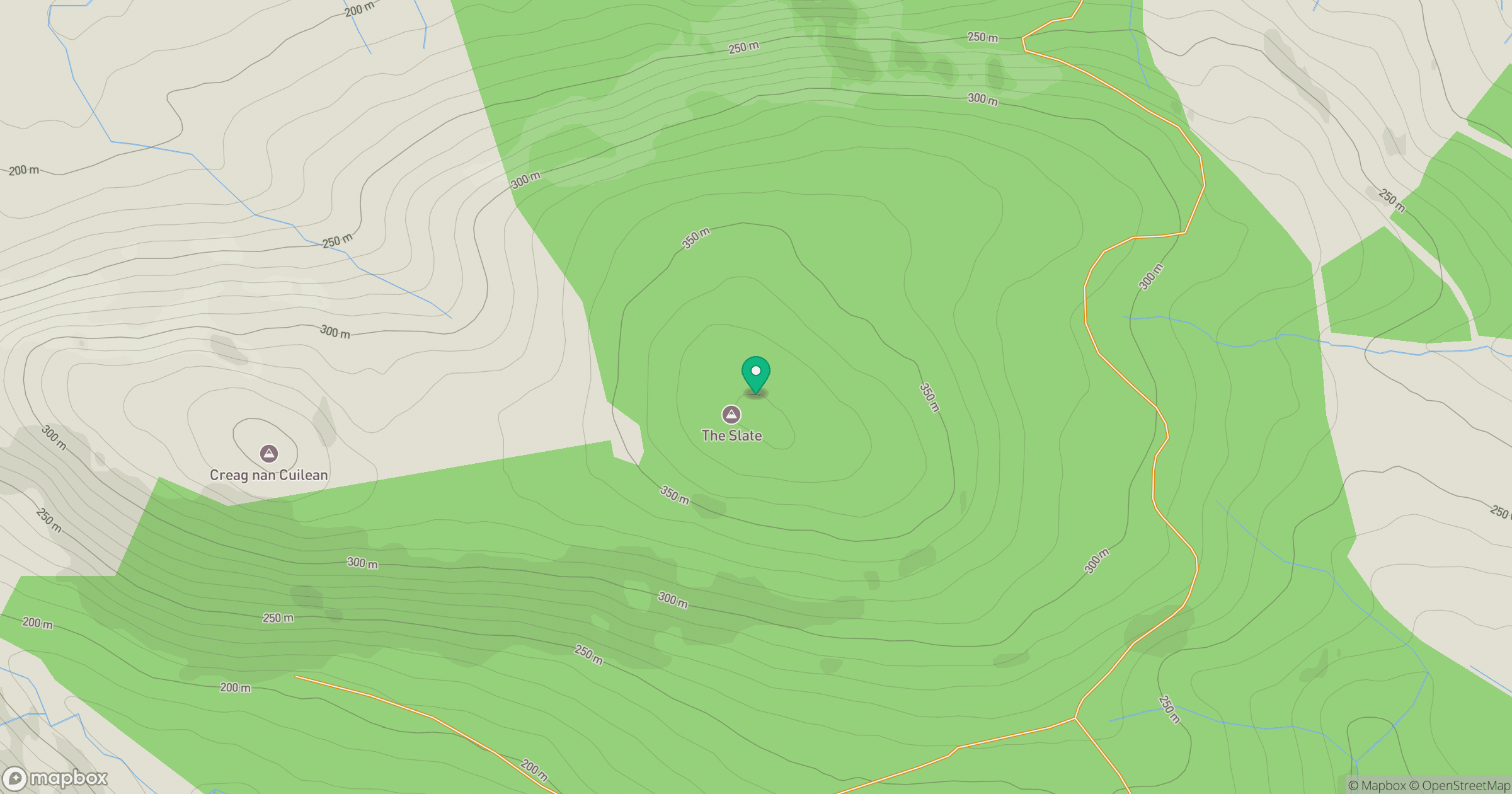 The Slate location map