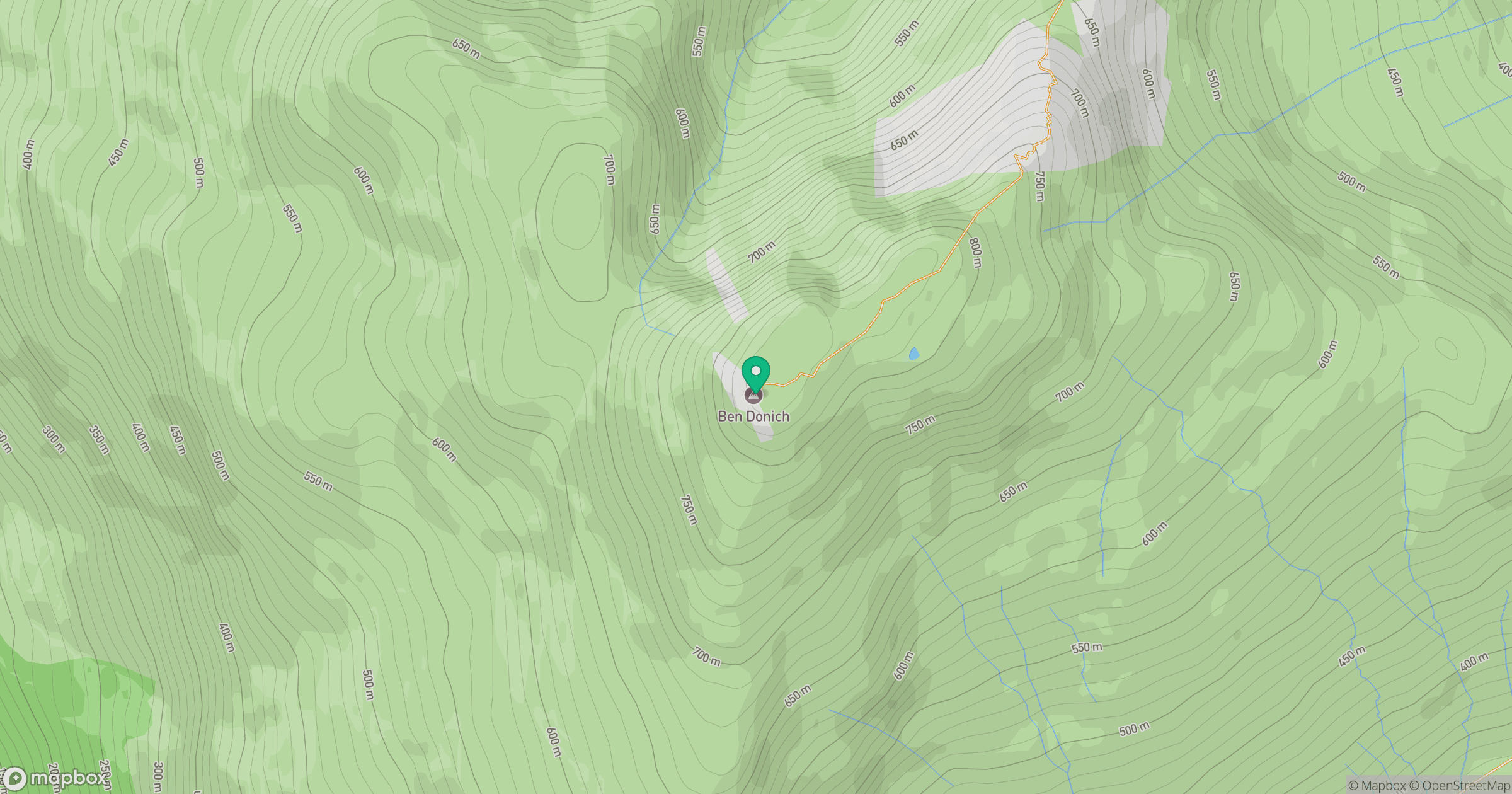 Ben Donich location map