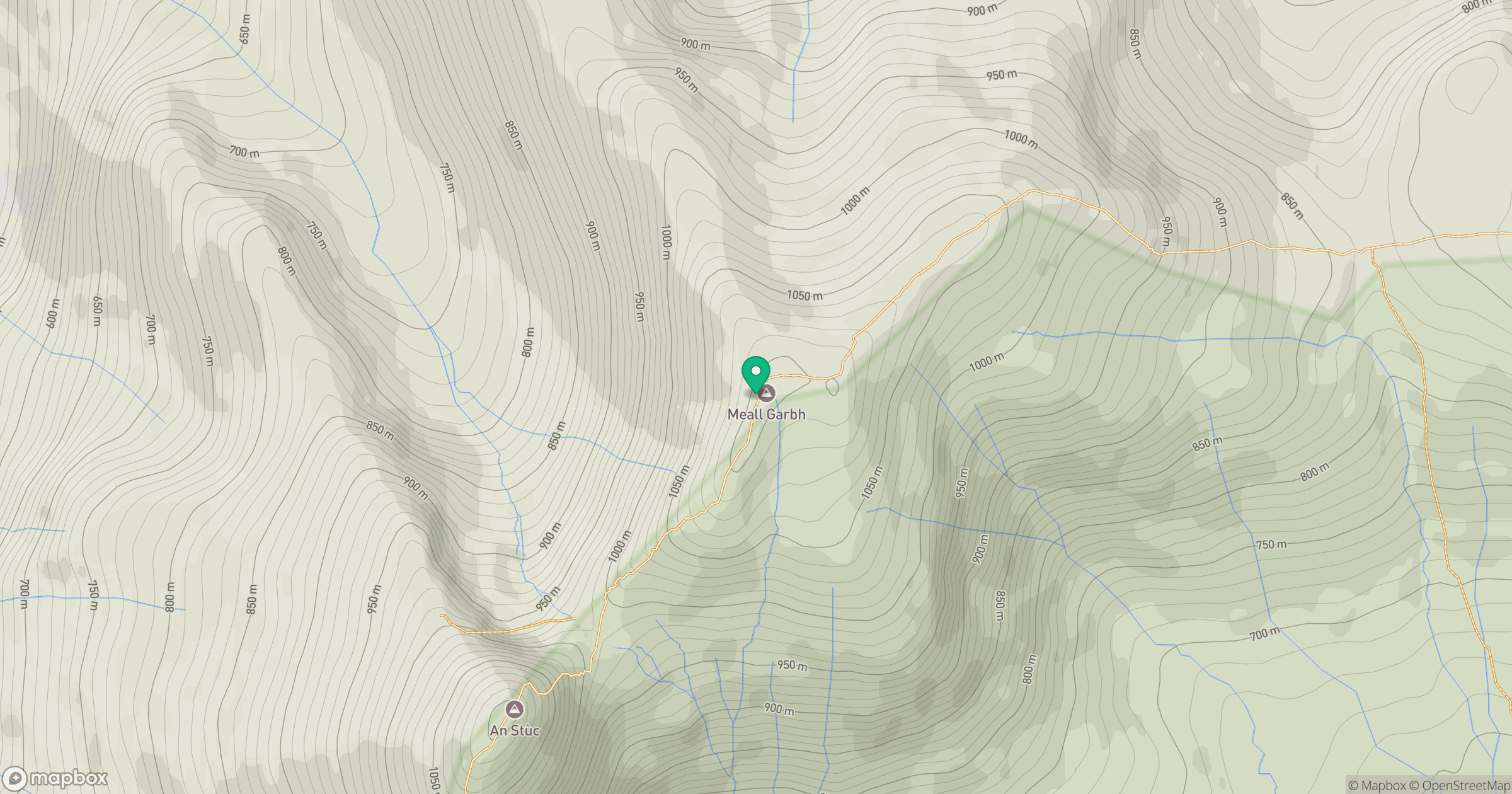 Meall Garbh location map