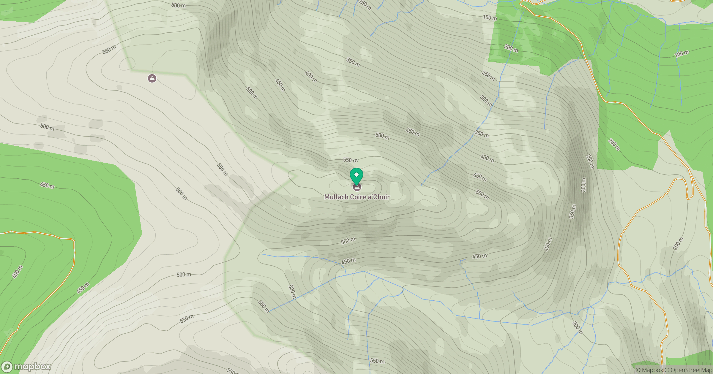 Mullach Coire a' Chuir location map