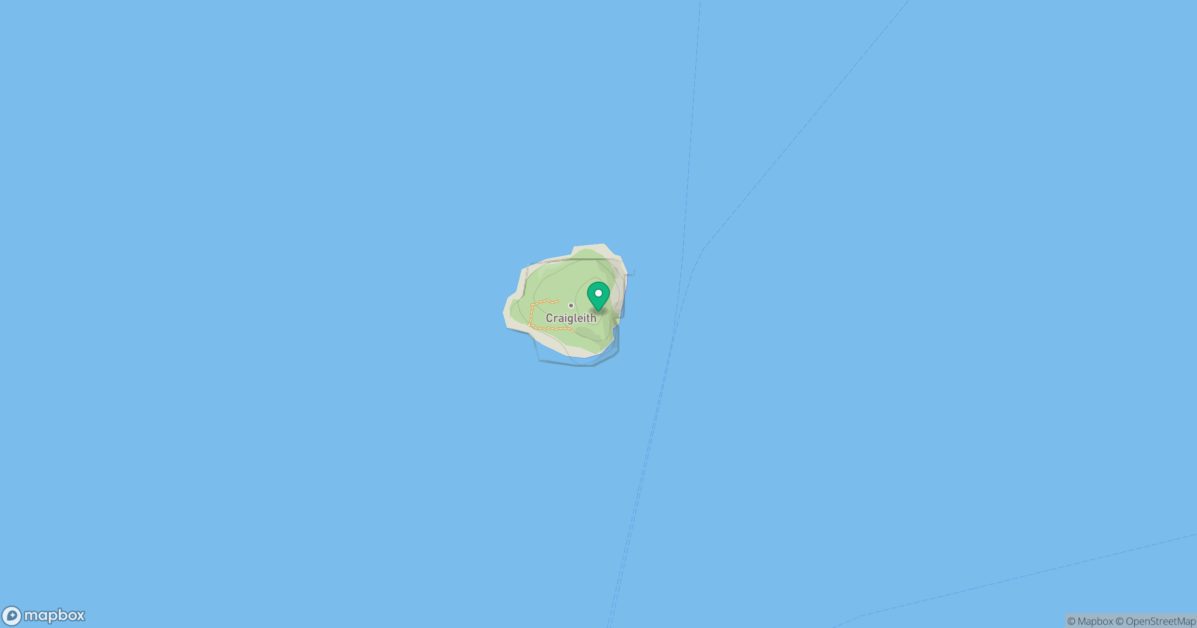 Craigleith location map
