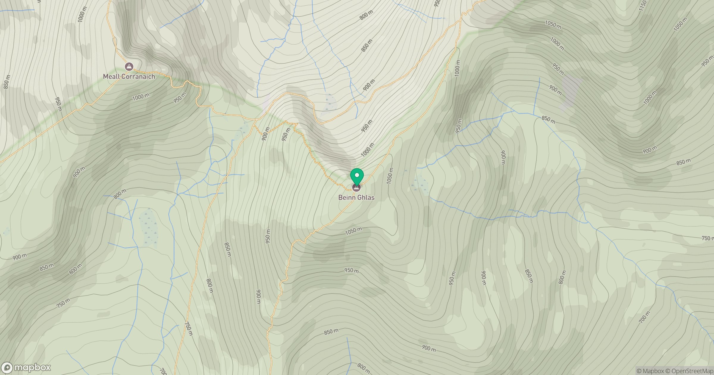 Beinn Ghlas location map