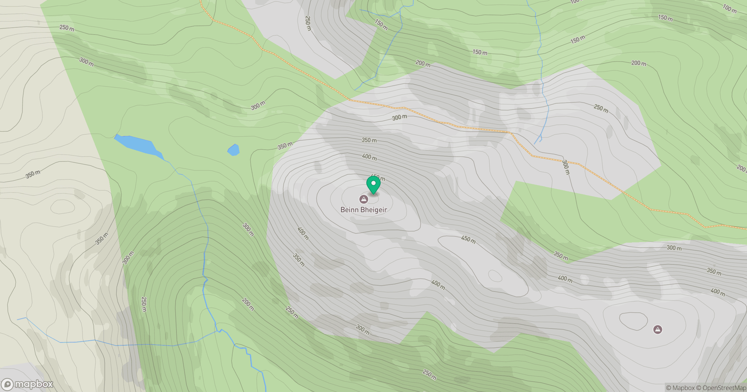 Beinn Bheigier location map