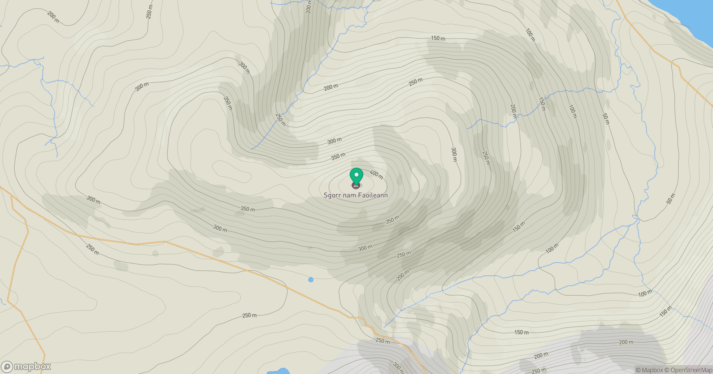 Sgorr nam Faoileann location map