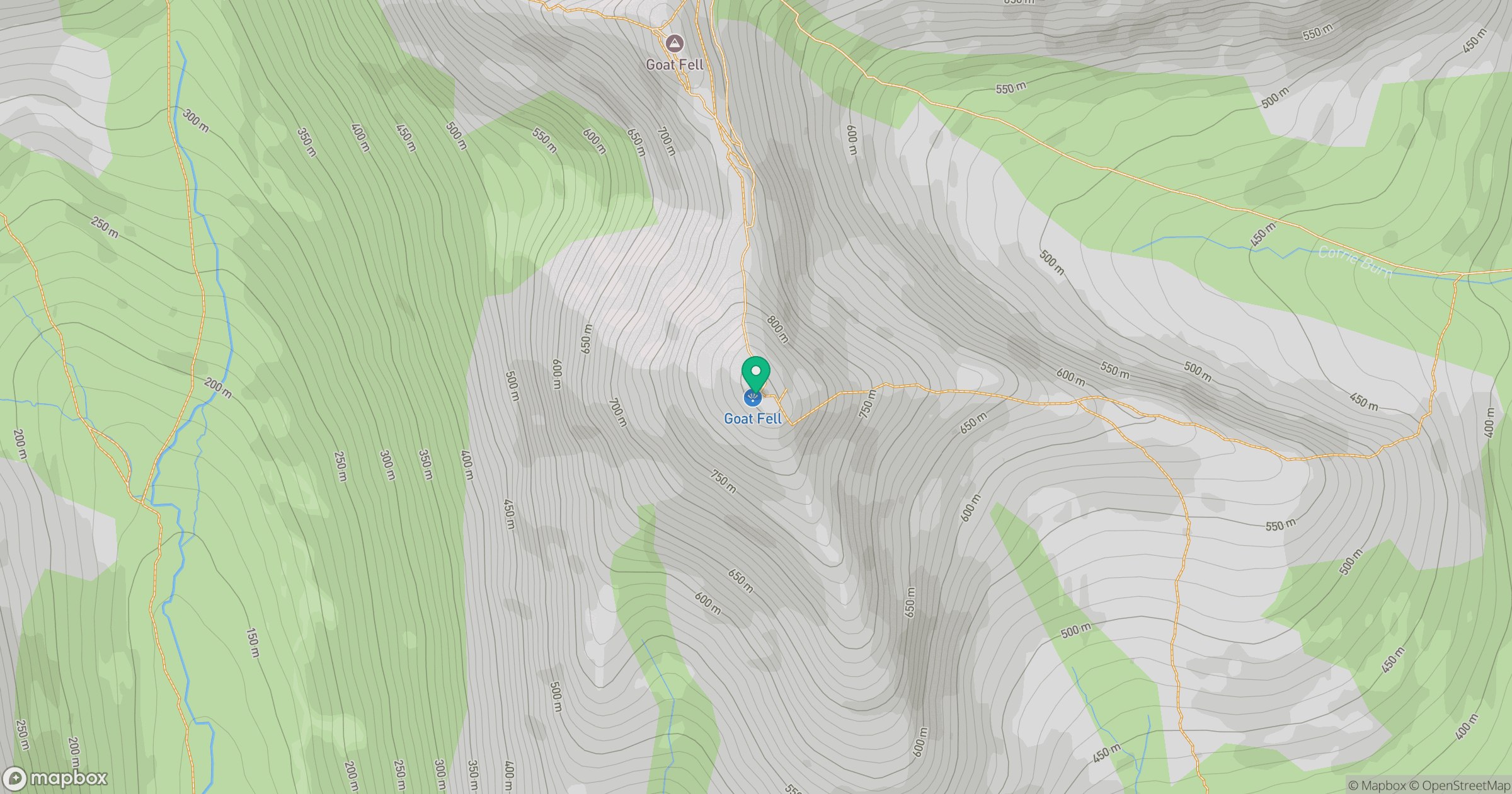 Goatfell [Goat Fell] location map