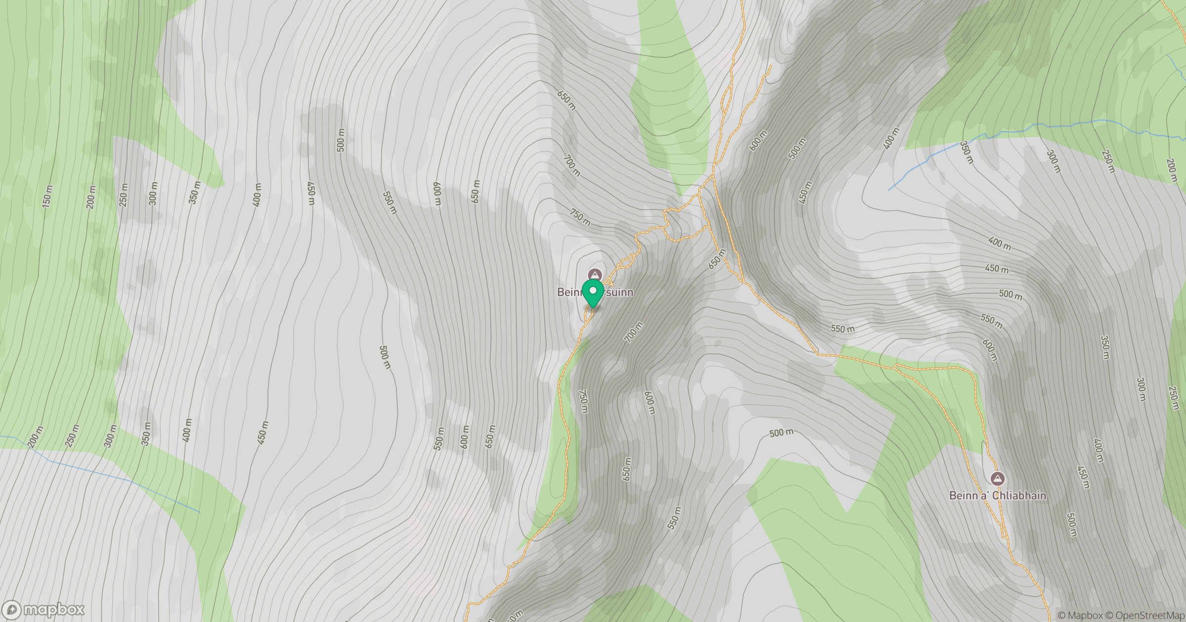 Beinn Tarsuinn location map