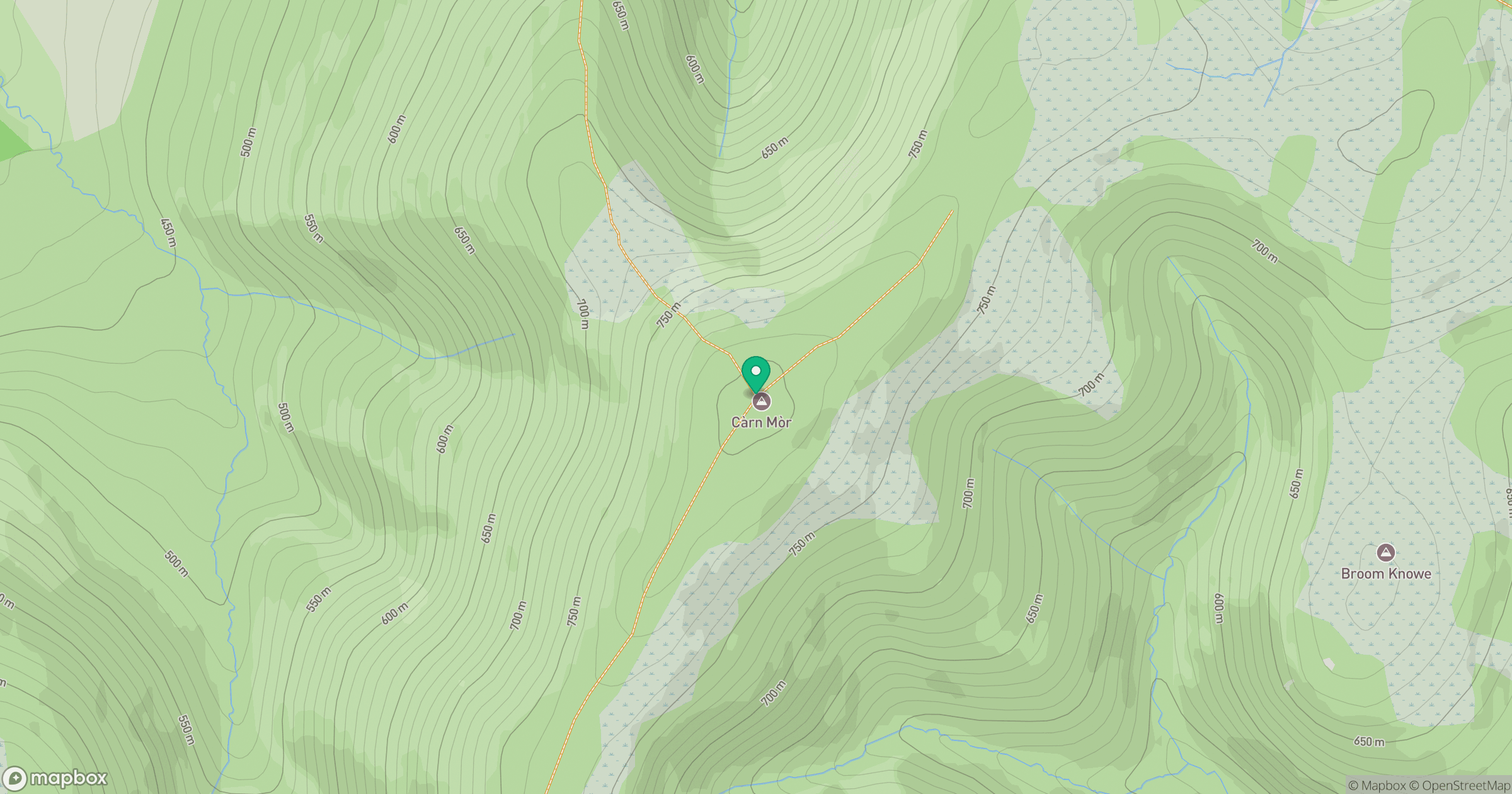 Carn Mor location map