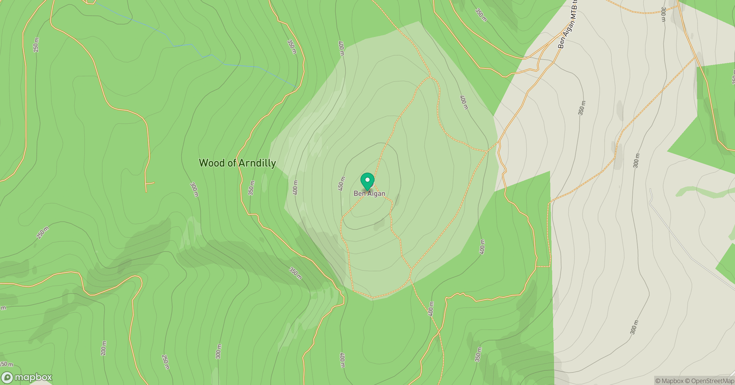 Ben Aigan location map