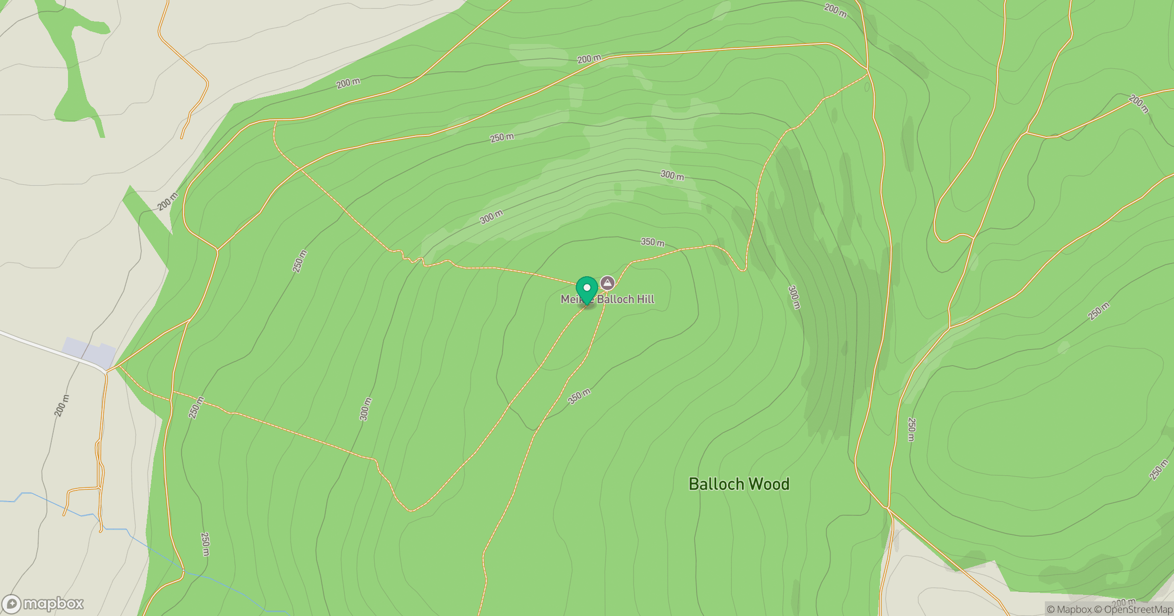 Meikle Balloch Hill location map