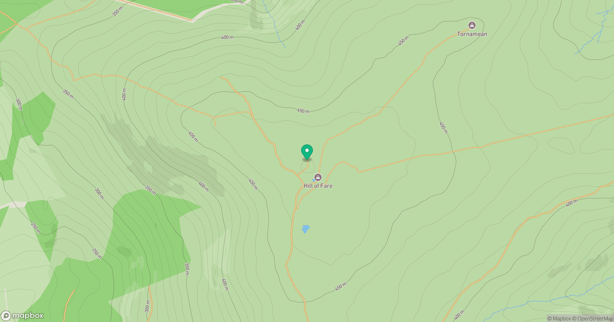 Hill of Fare location map