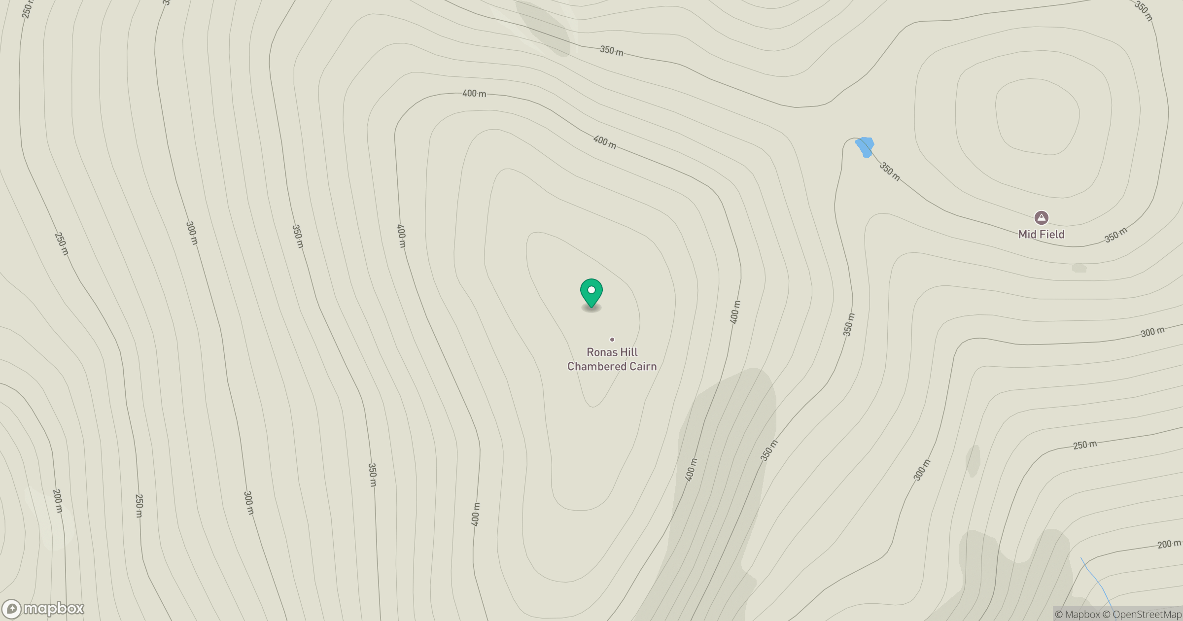 Ronas Hill location map