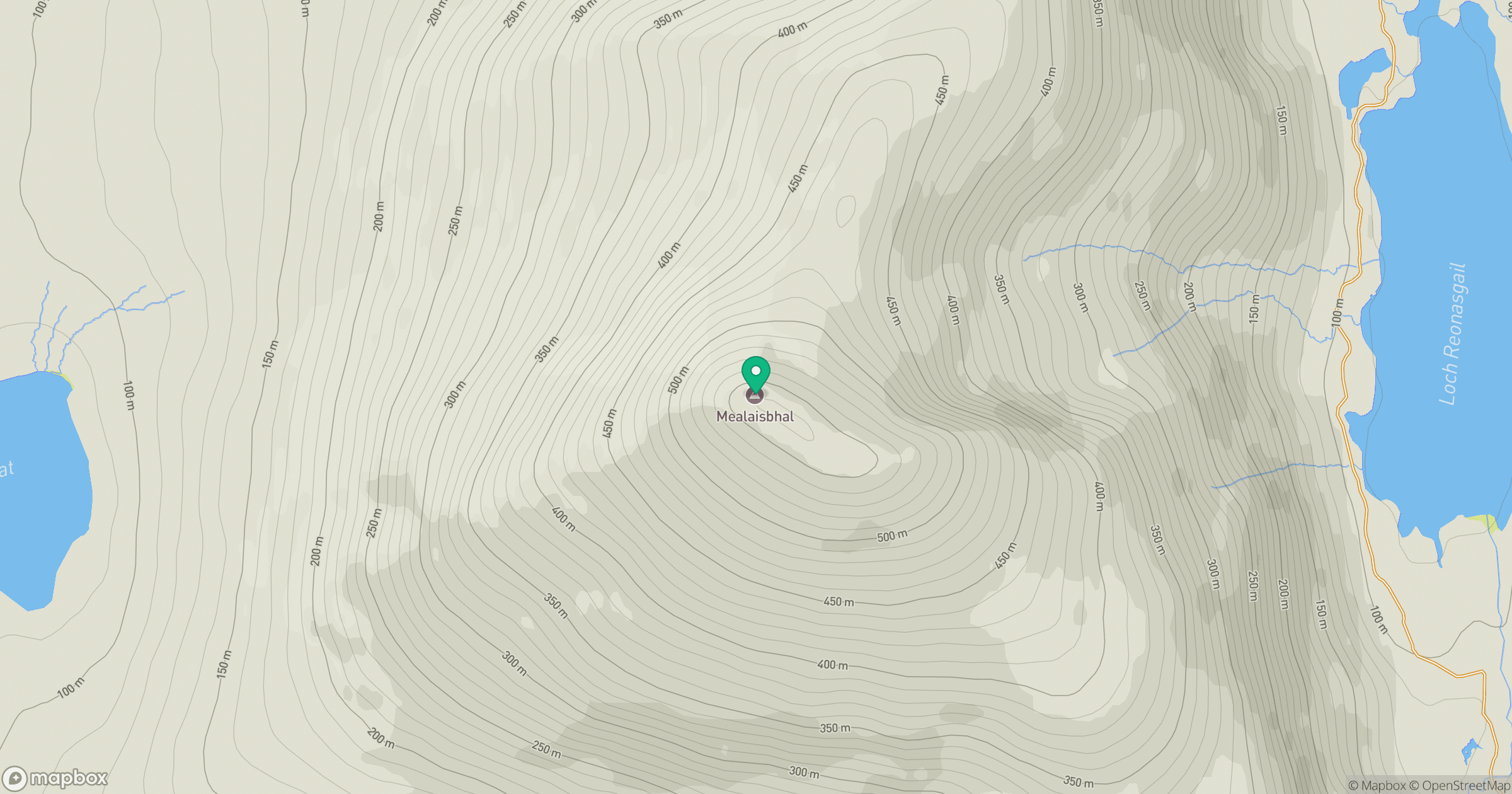 Mealaisbhal [Mealisval] location map