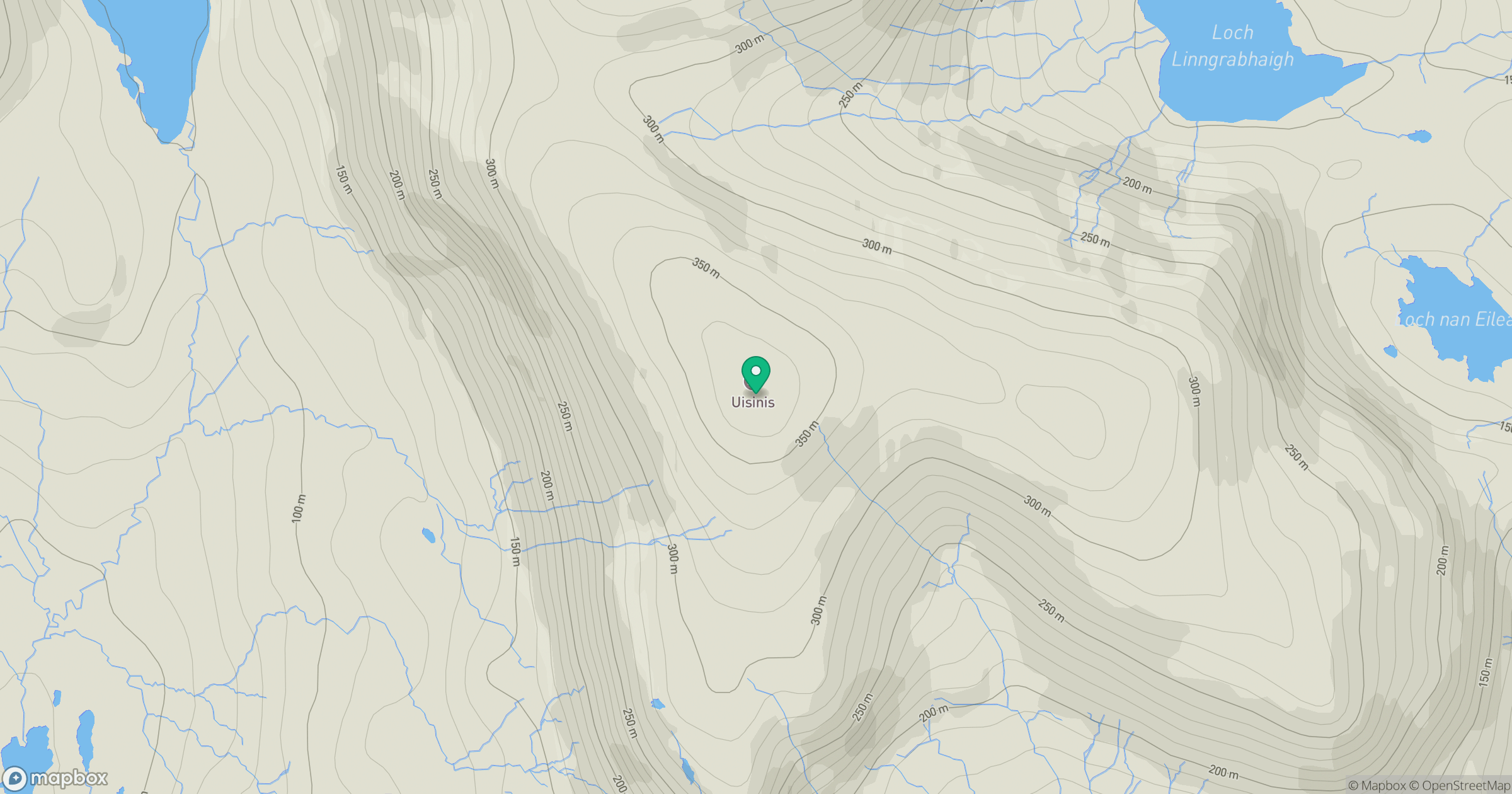 Uisinis location map