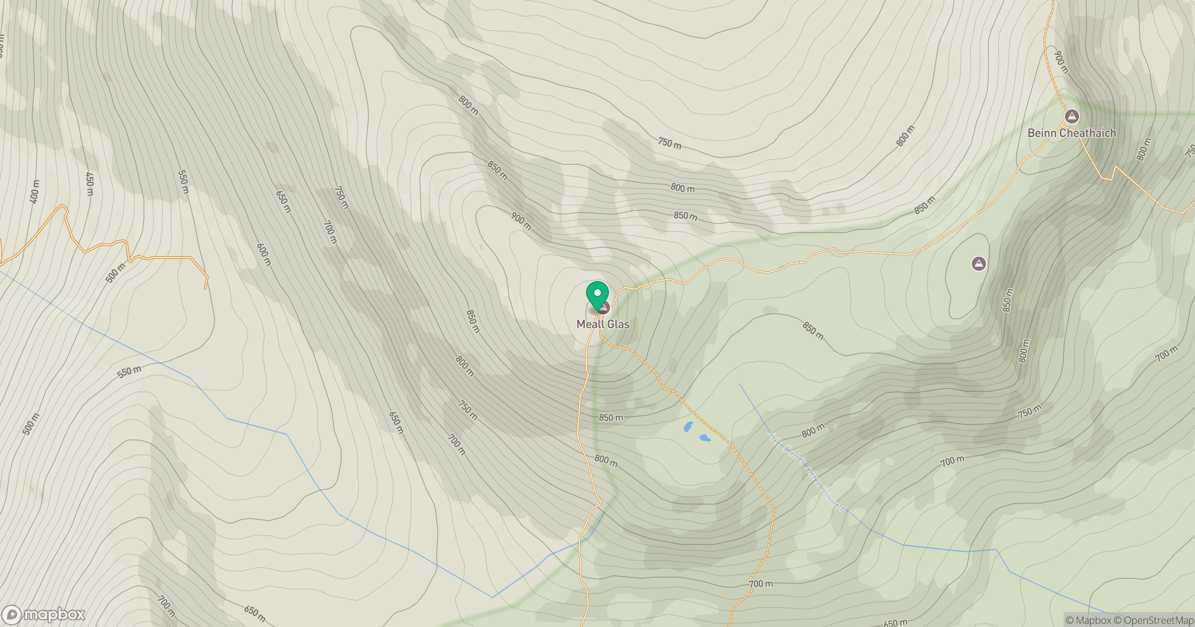 Meall Glas location map