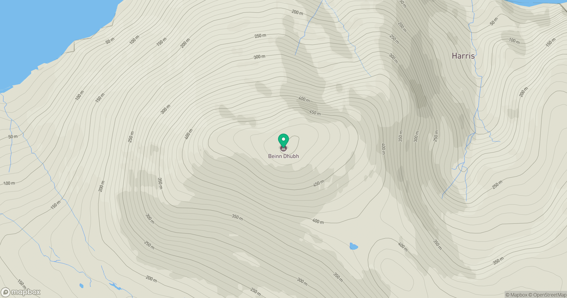 Beinn Dhubh location map