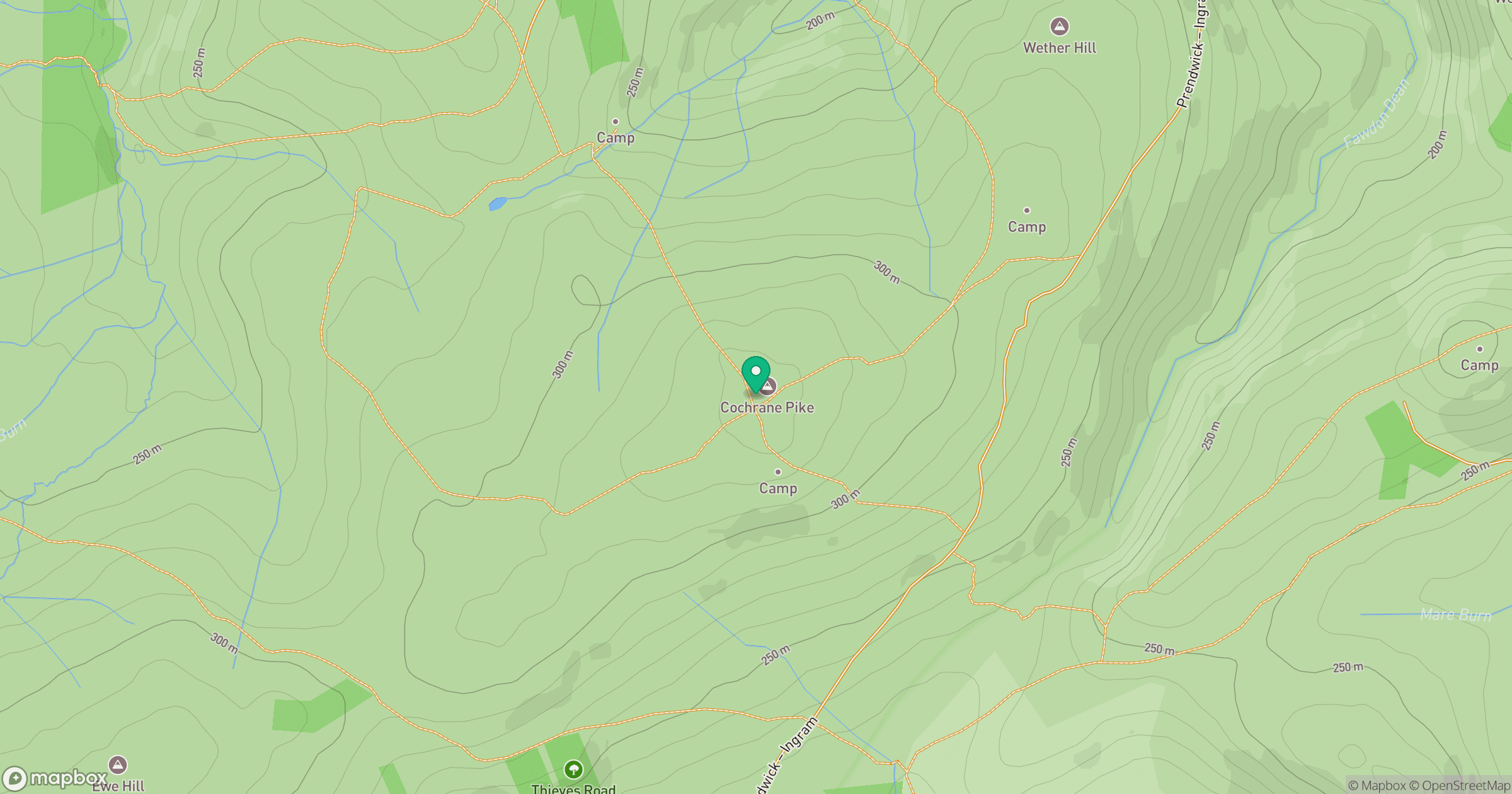 Cochrane Pike location map