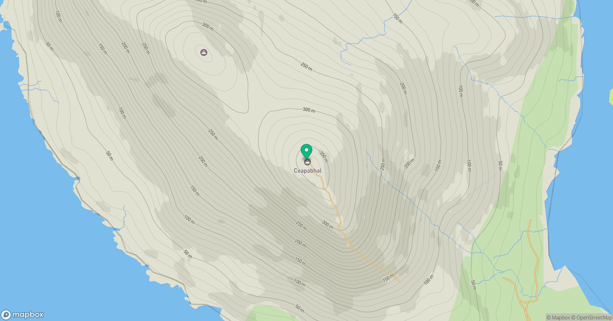 Ceapabhal [Chaipaval] location map