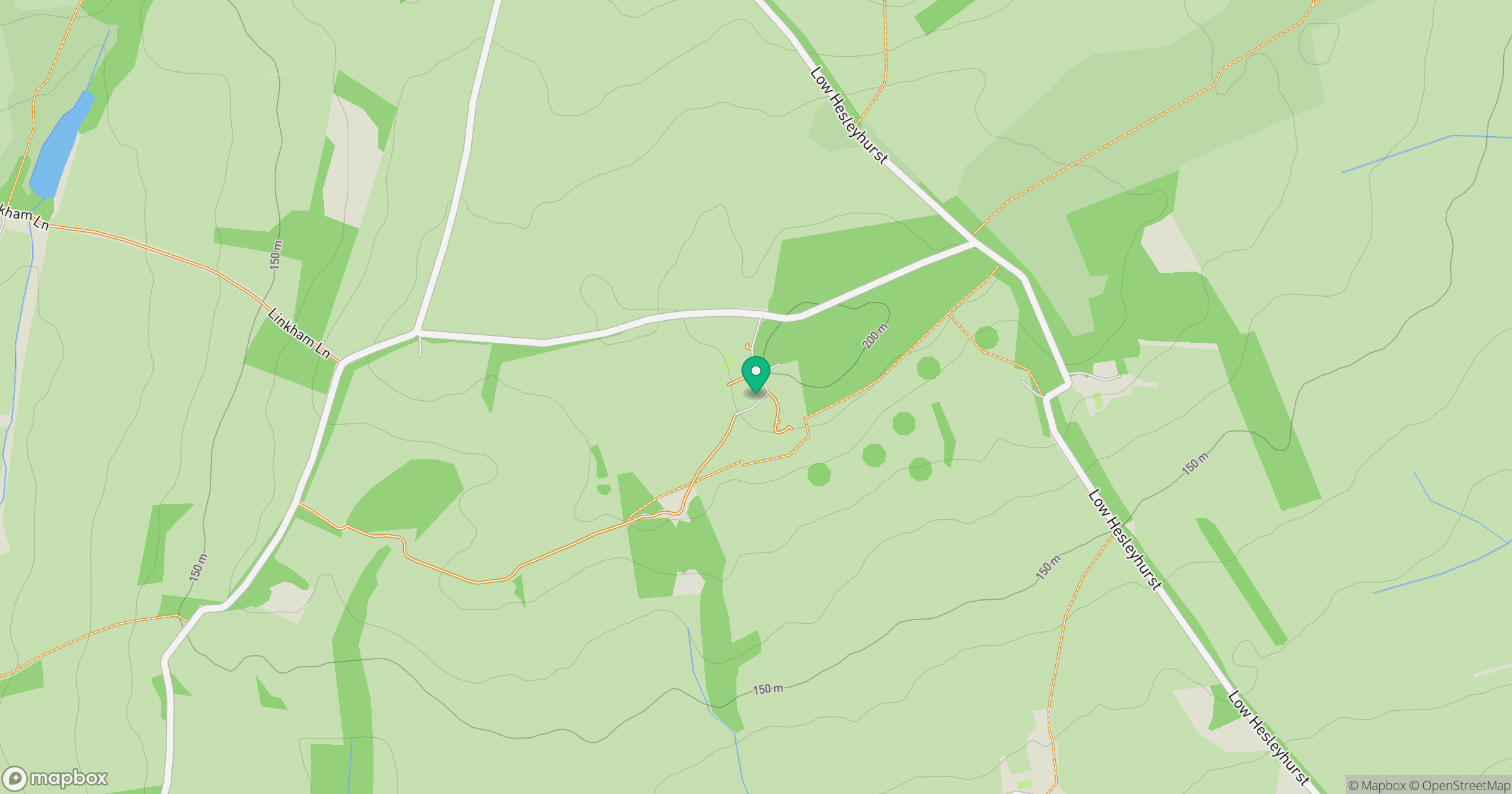 Beacon Hill location map