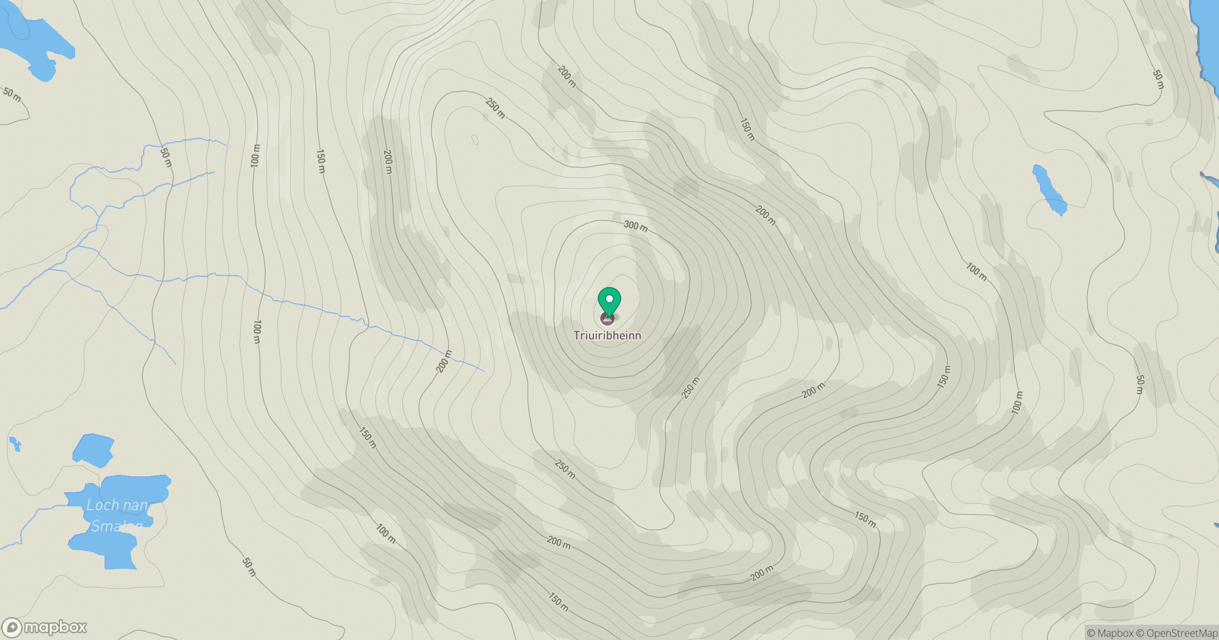 Triuirebheinn location map