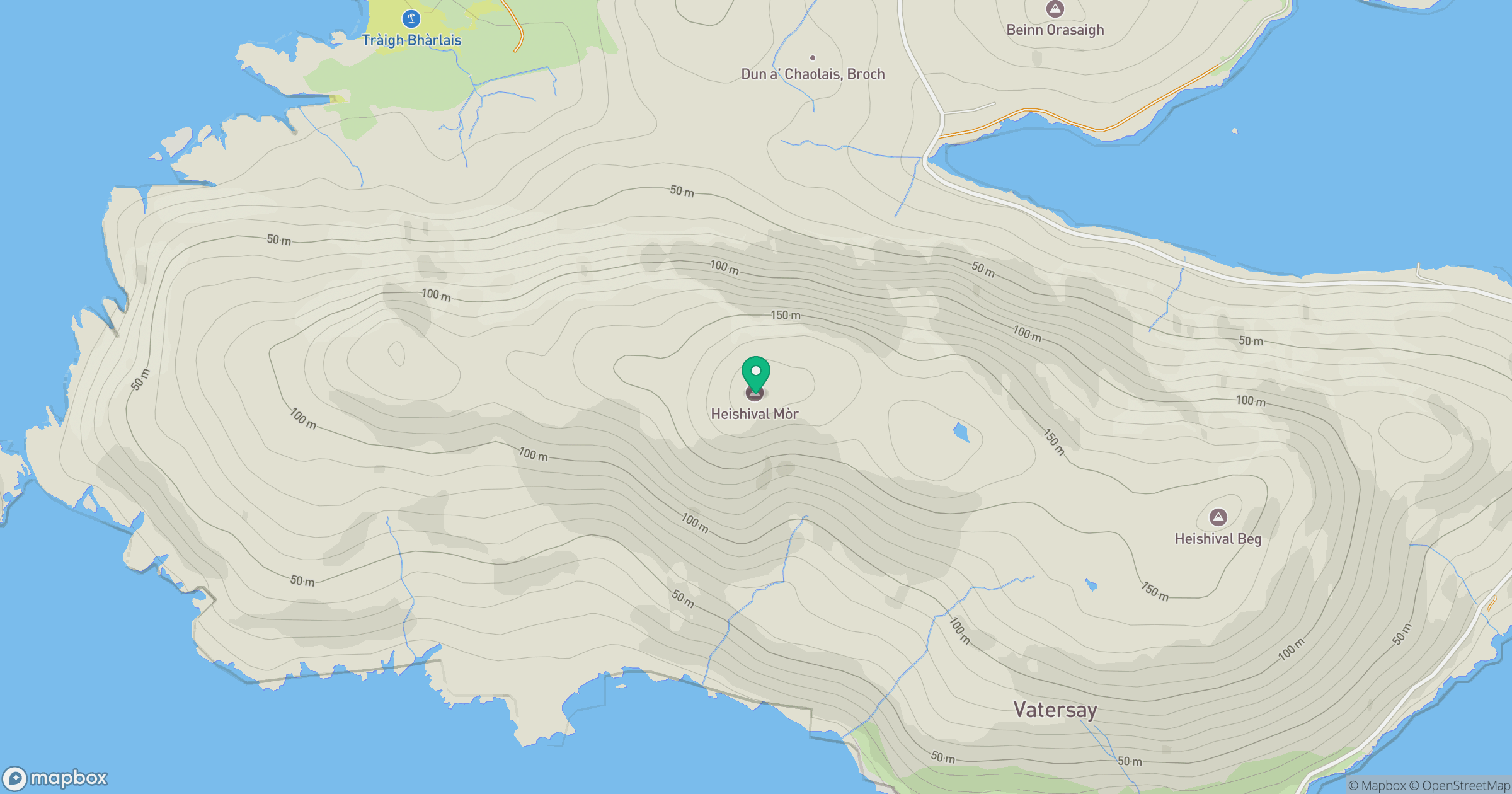 Heiseabhal Mor [Theiseabhal Mor] [Heishival Mor] location map