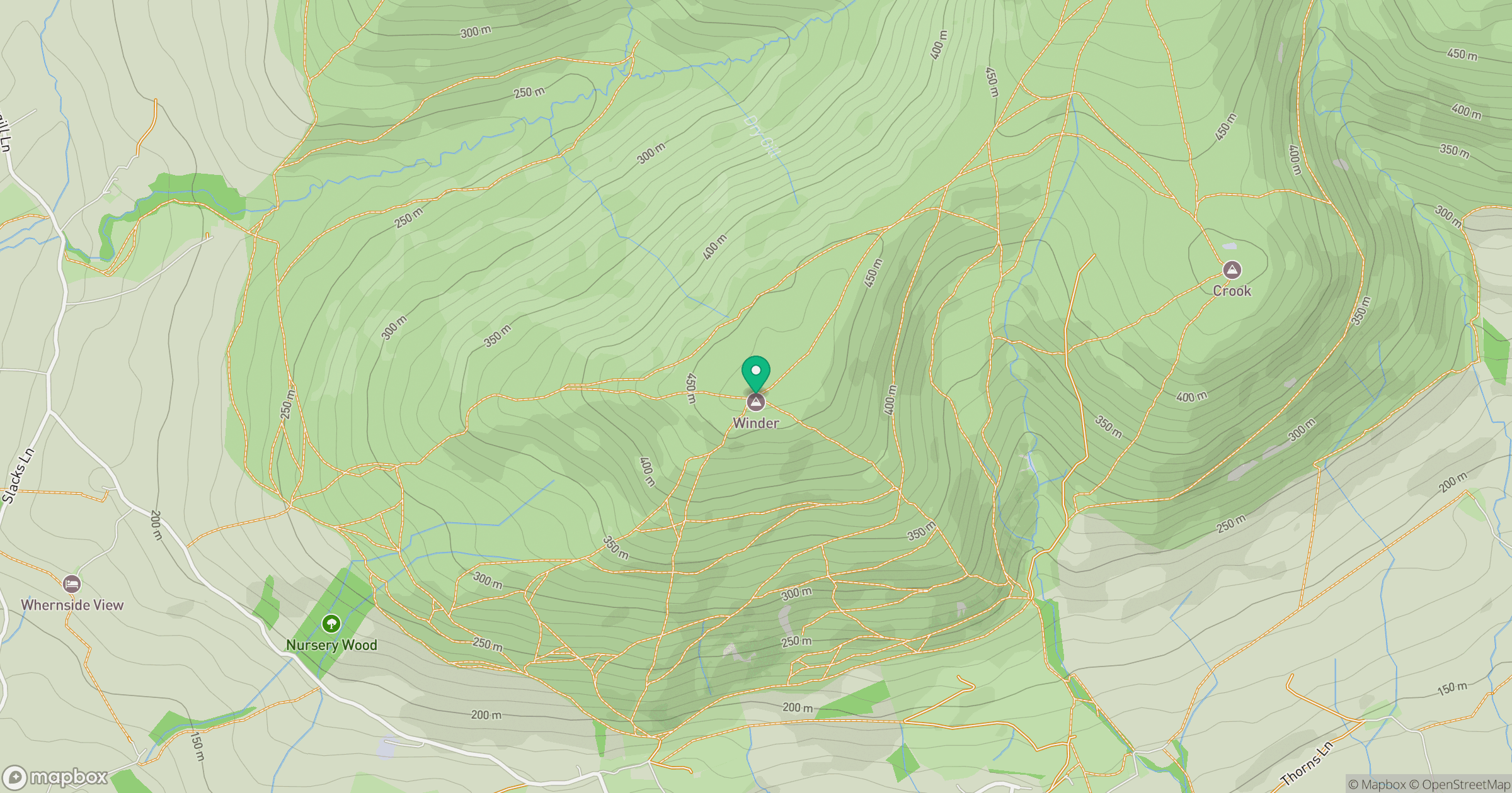 Winder location map