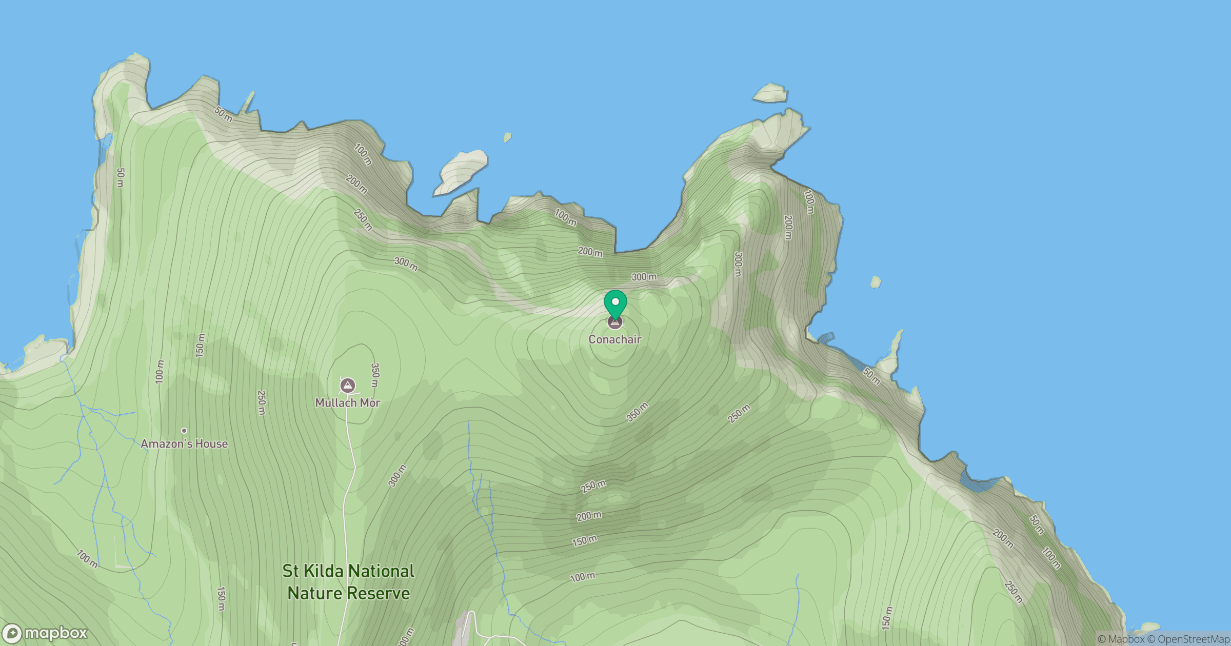 Conachair location map