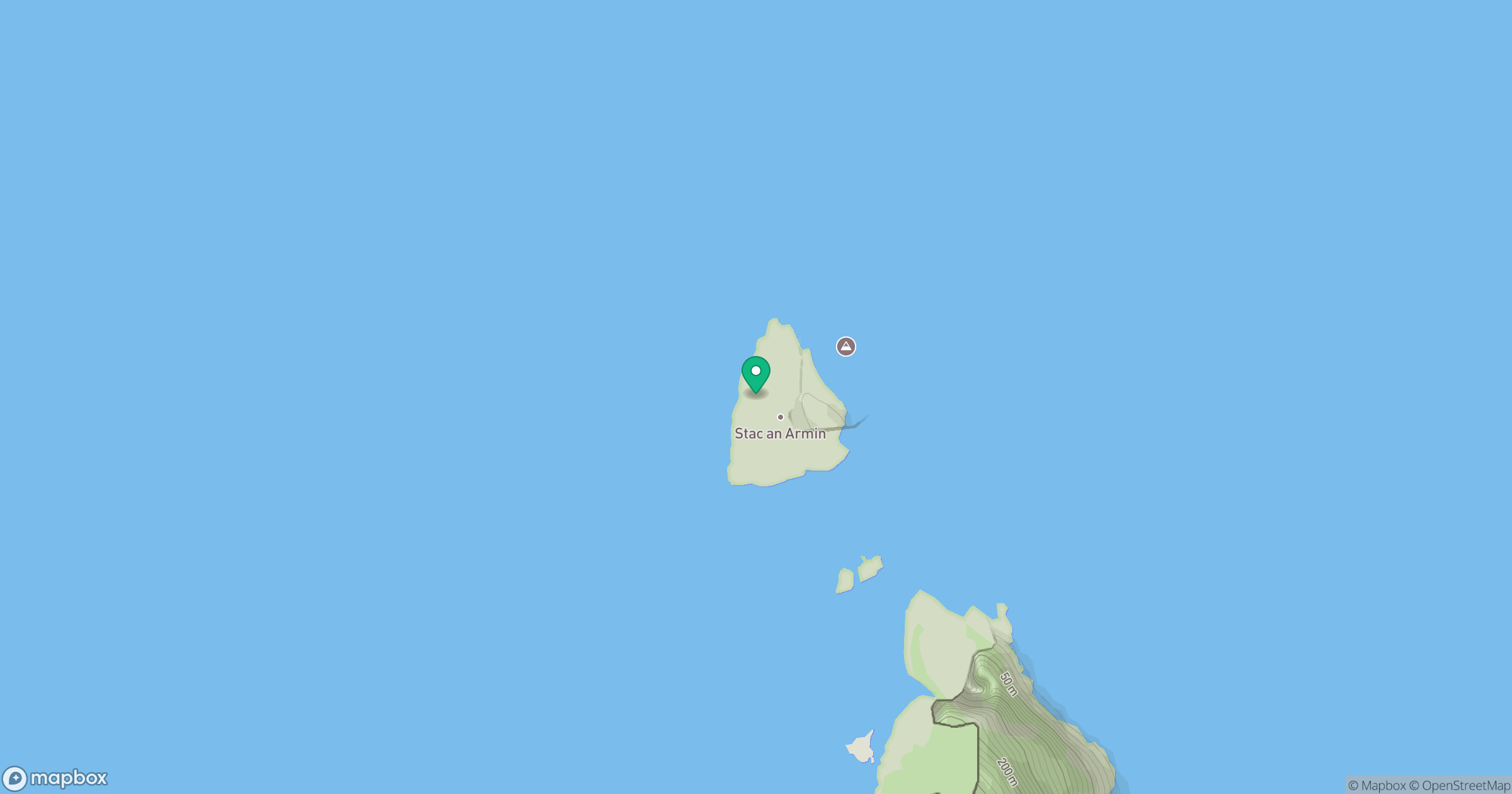 Stac an Armin location map