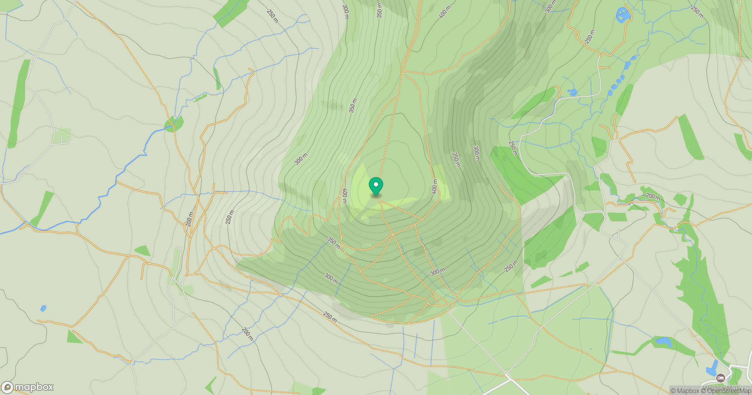 Parlick location map