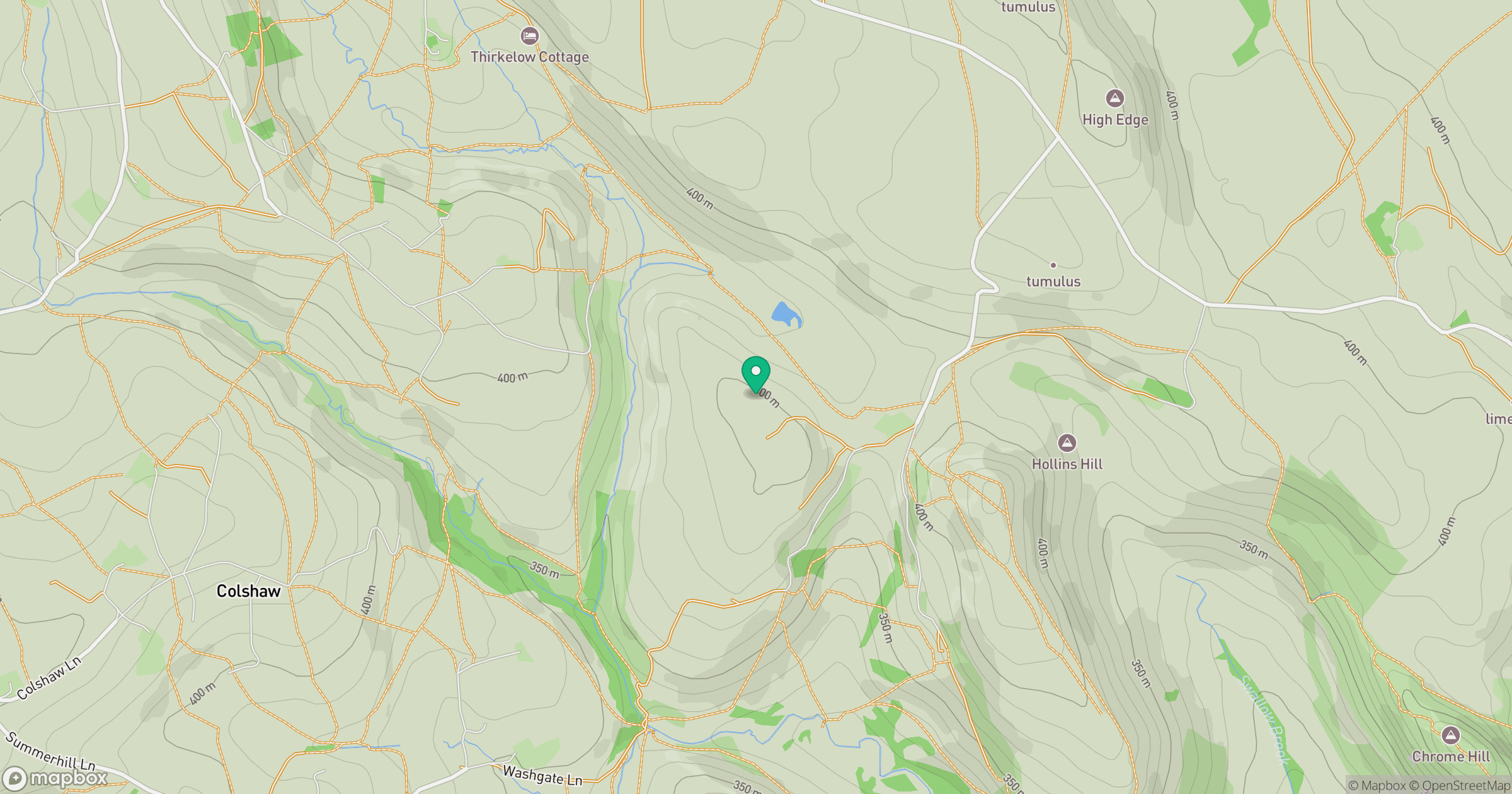 Booth Hill location map