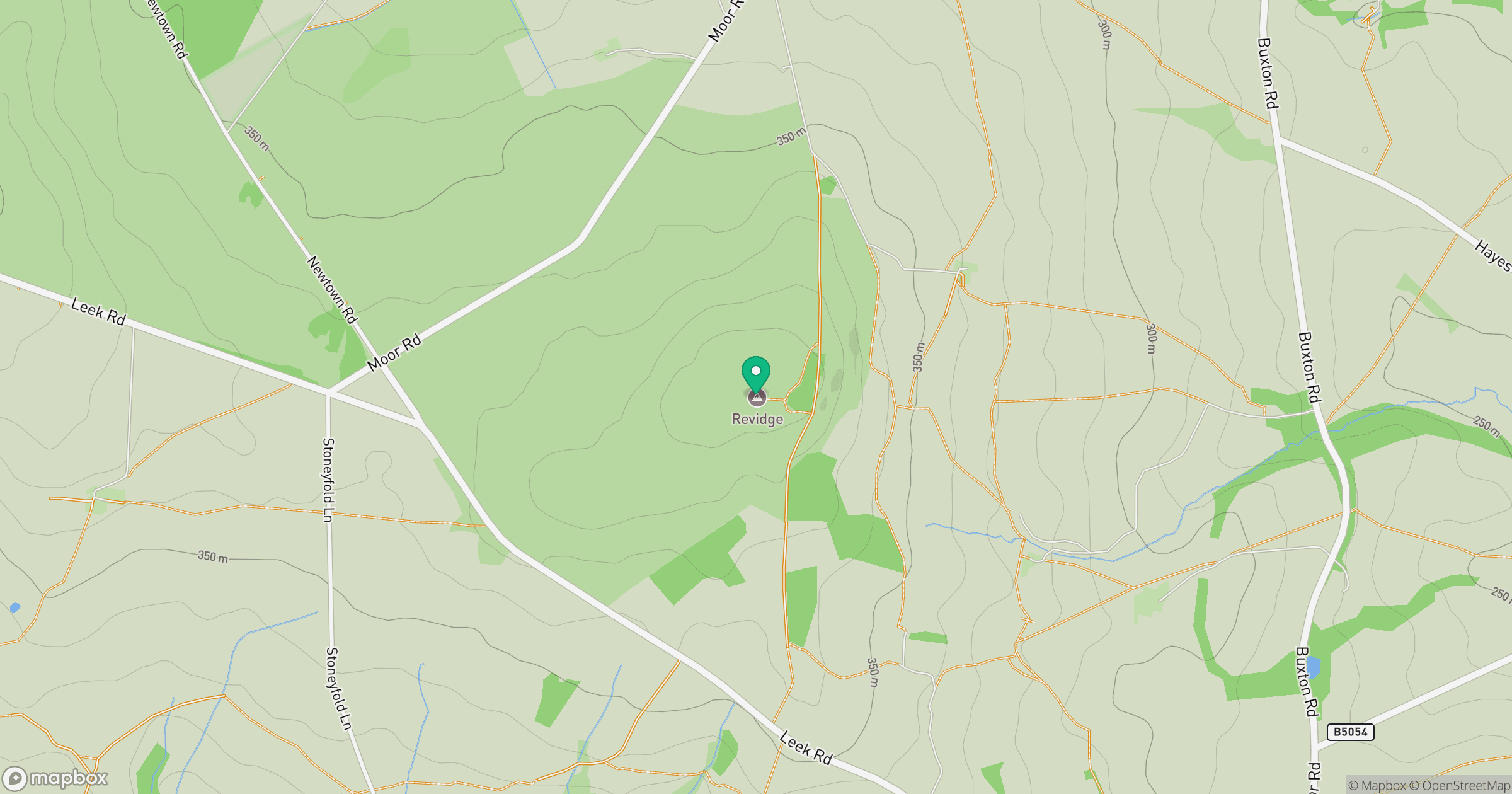 Revidge location map