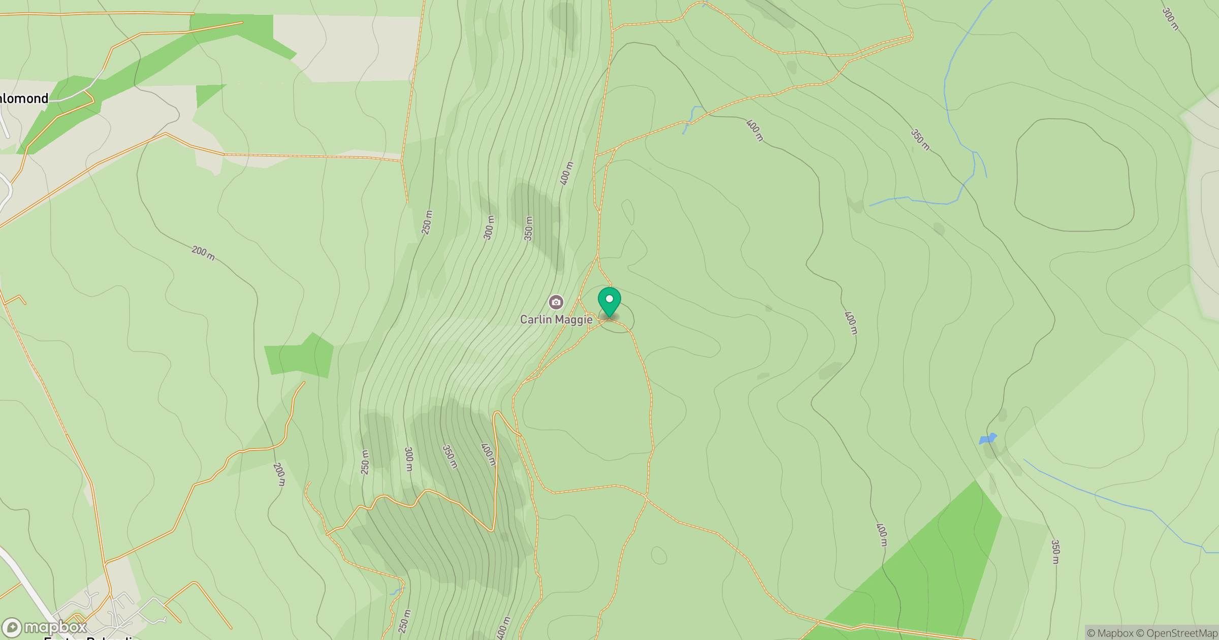 Bishop Hill location map