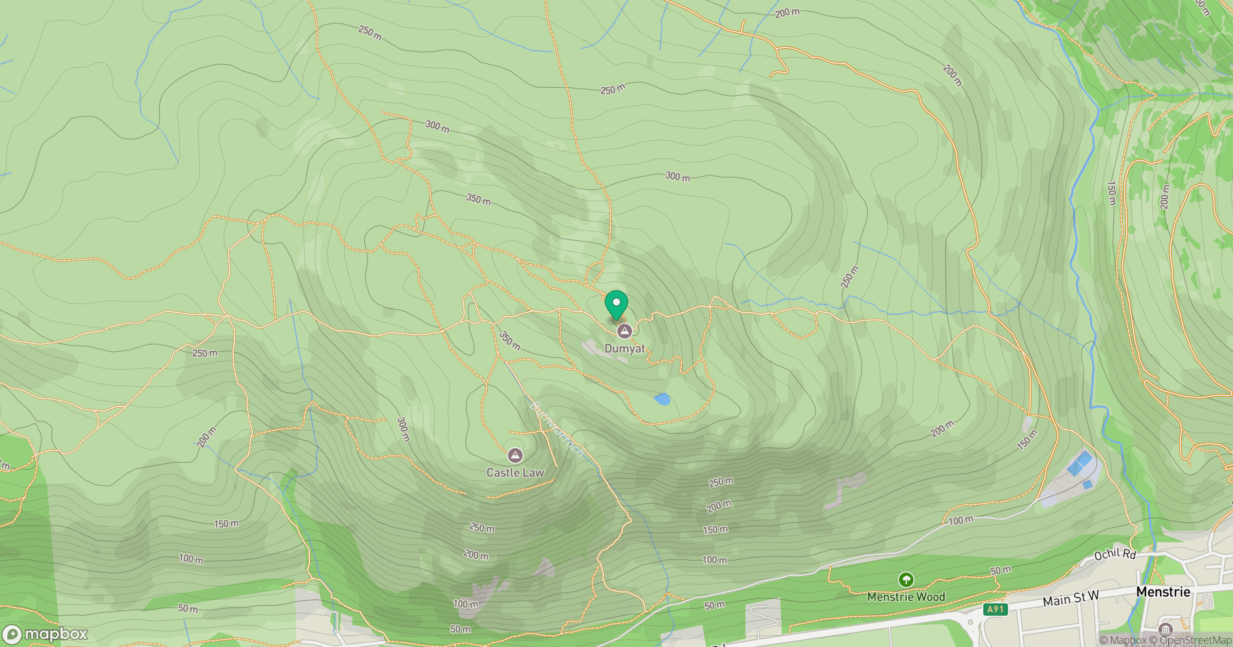 Dumyat location map