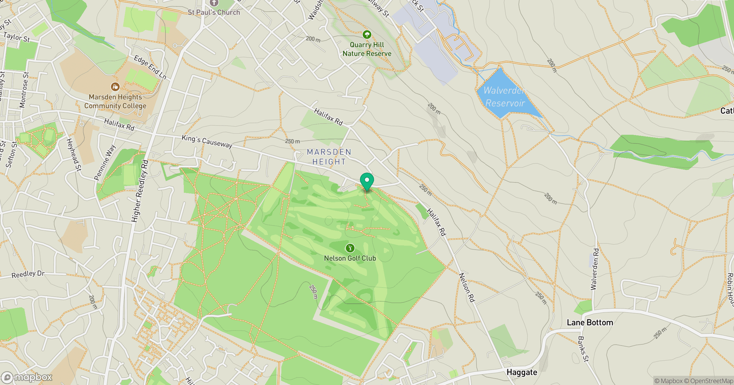 Marsden Height location map