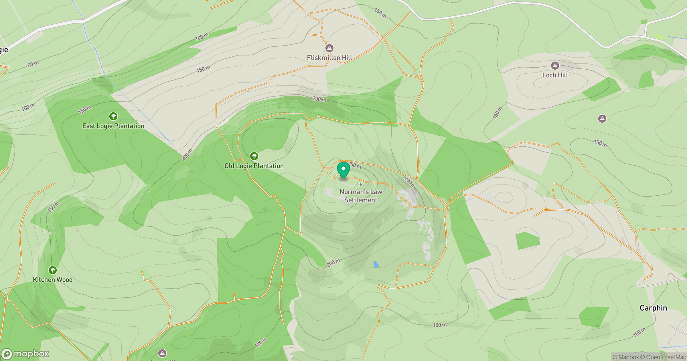 Norman's Law location map