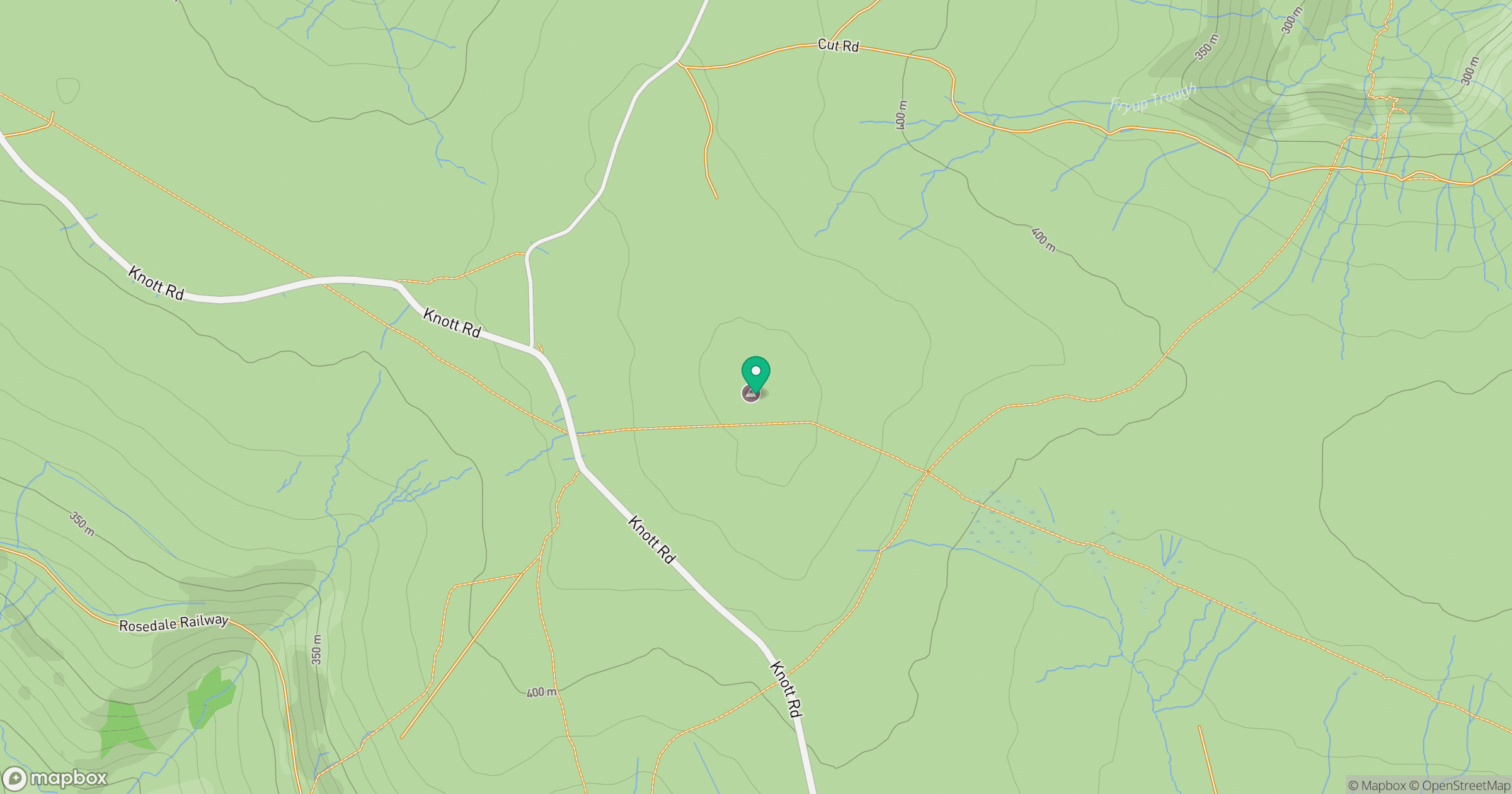 Danby High Moor location map