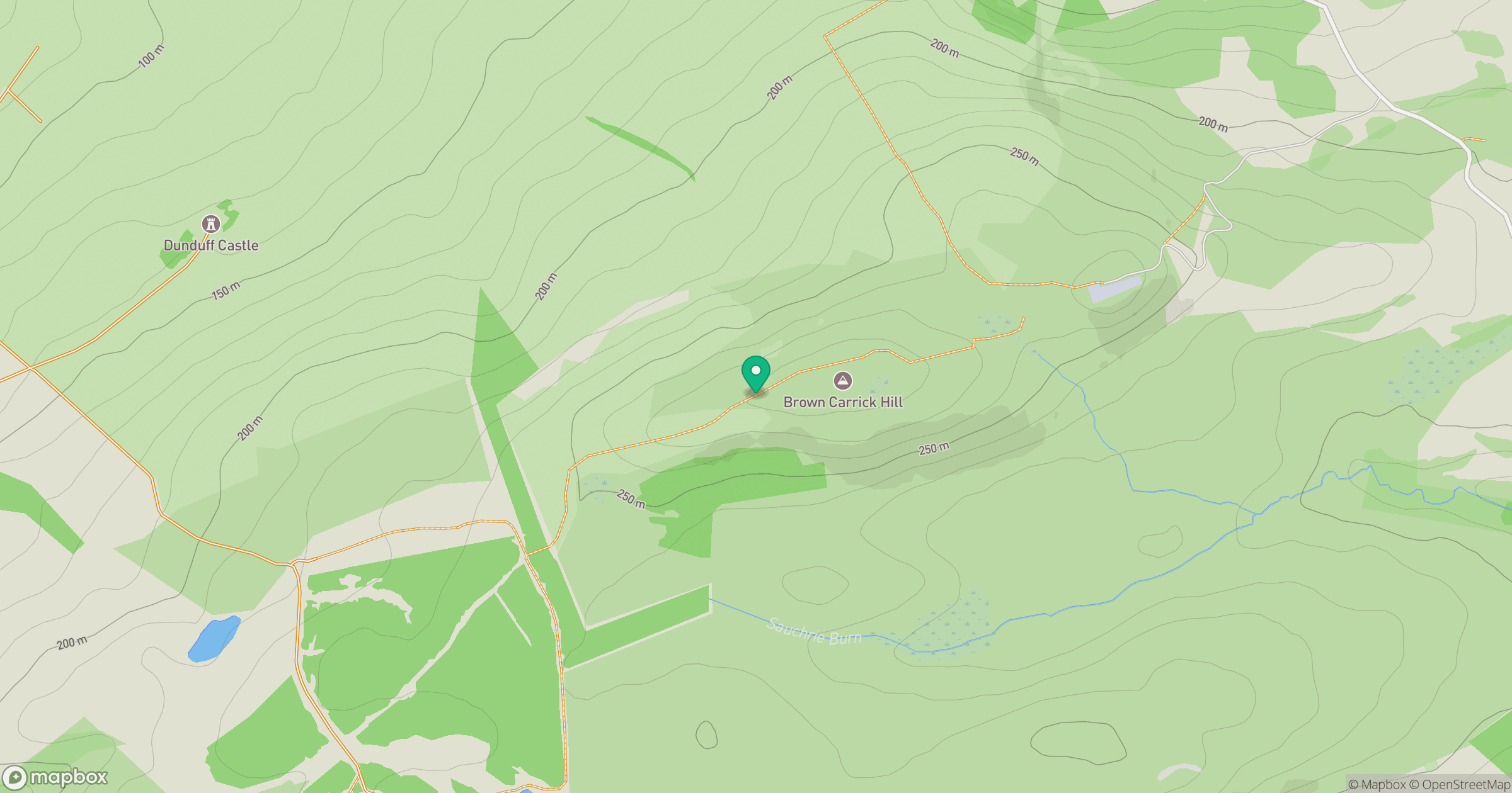 Brown Carrick Hill location map