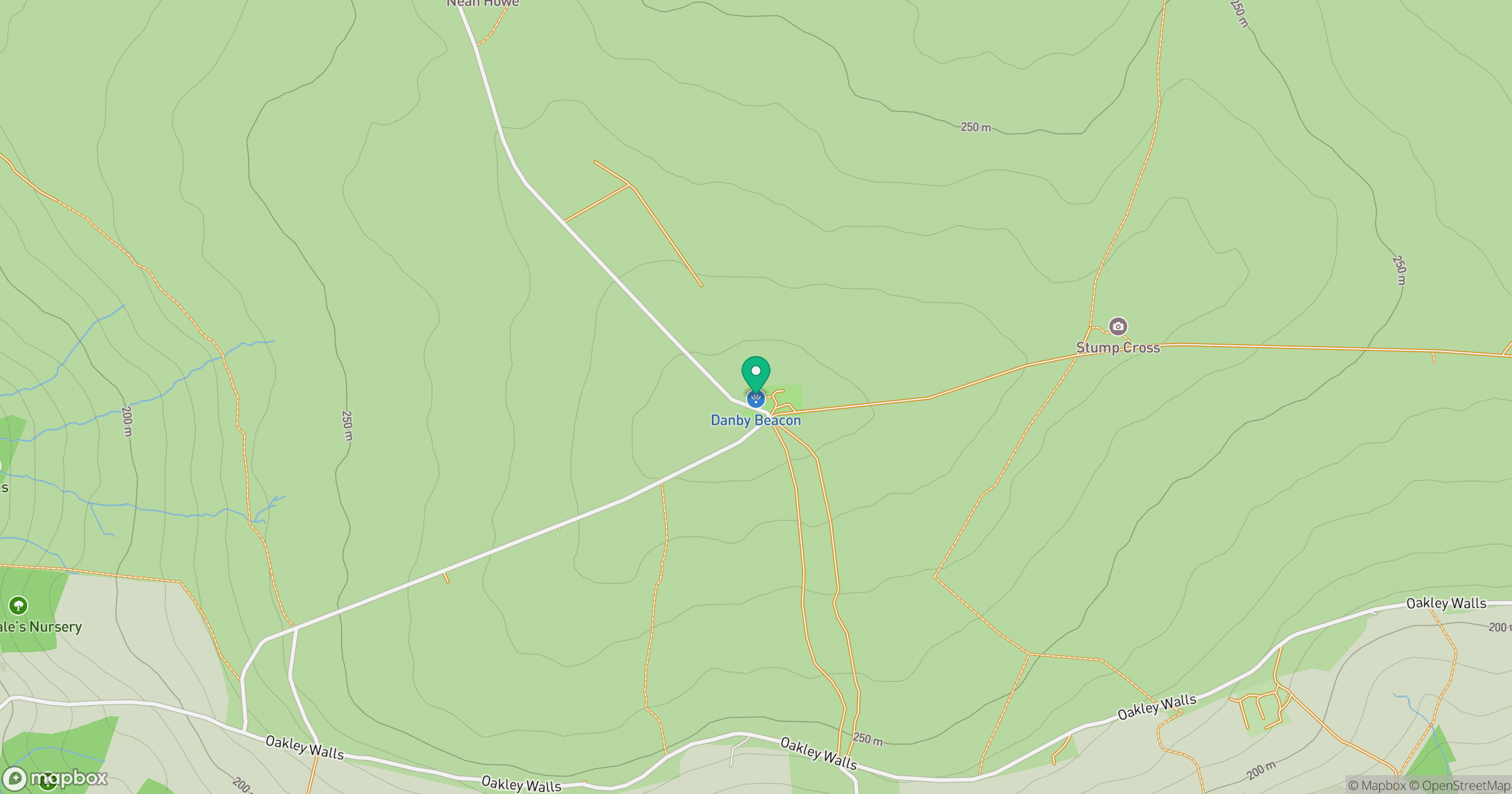 Danby Beacon location map