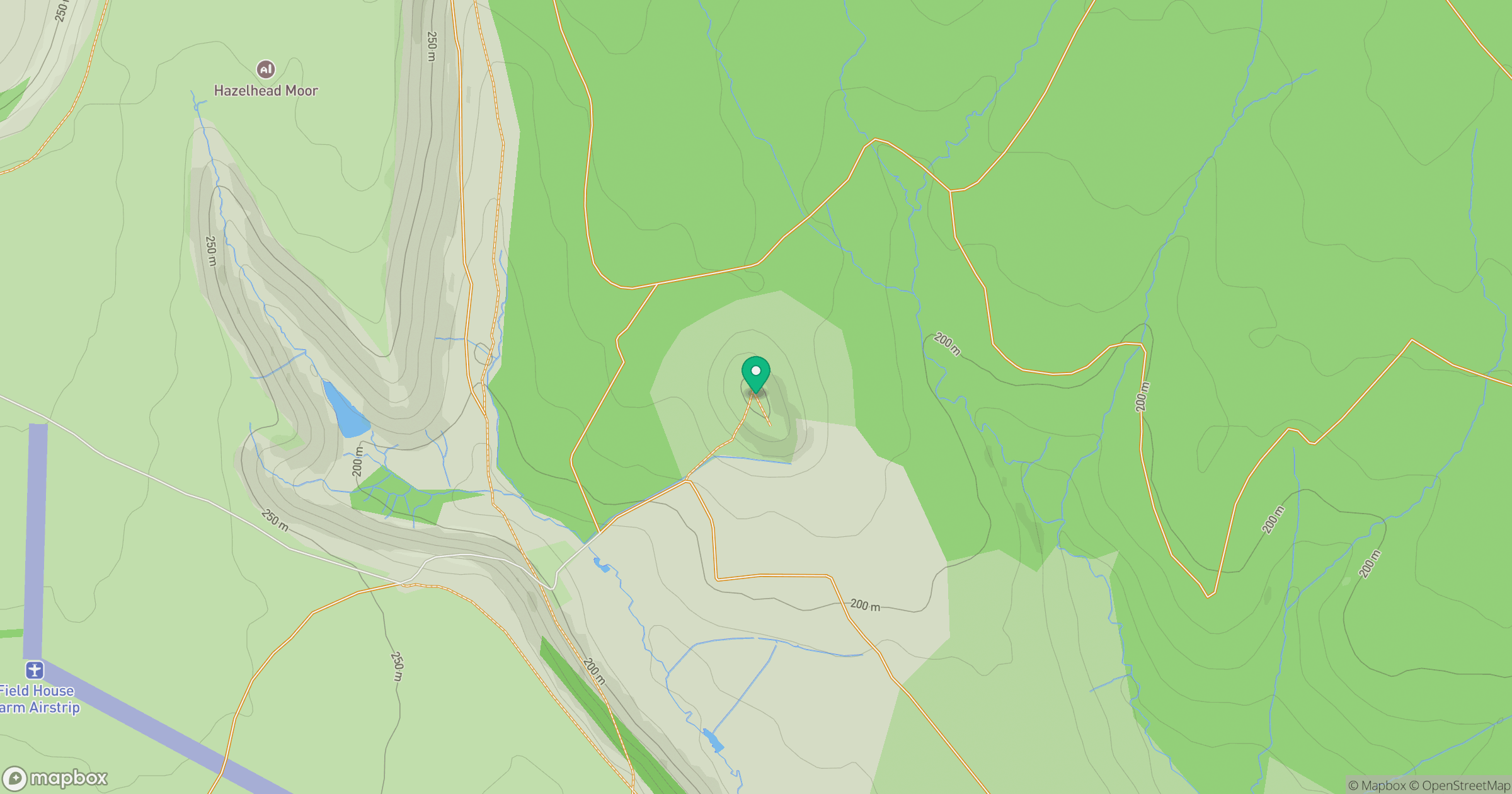 Blakey Topping location map