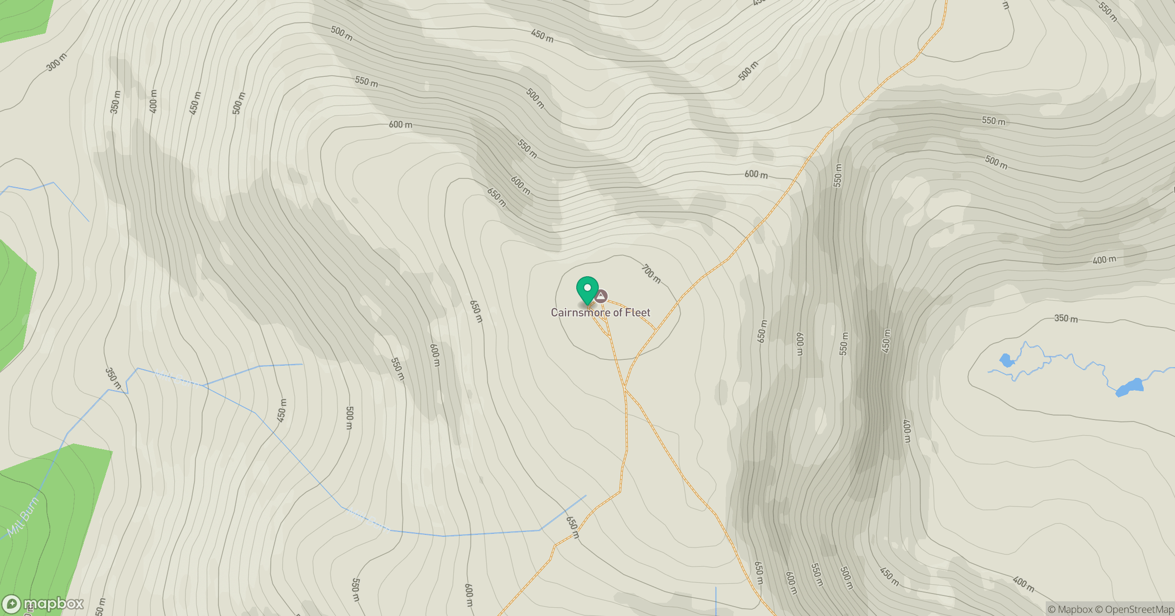 Cairnsmore of Fleet location map
