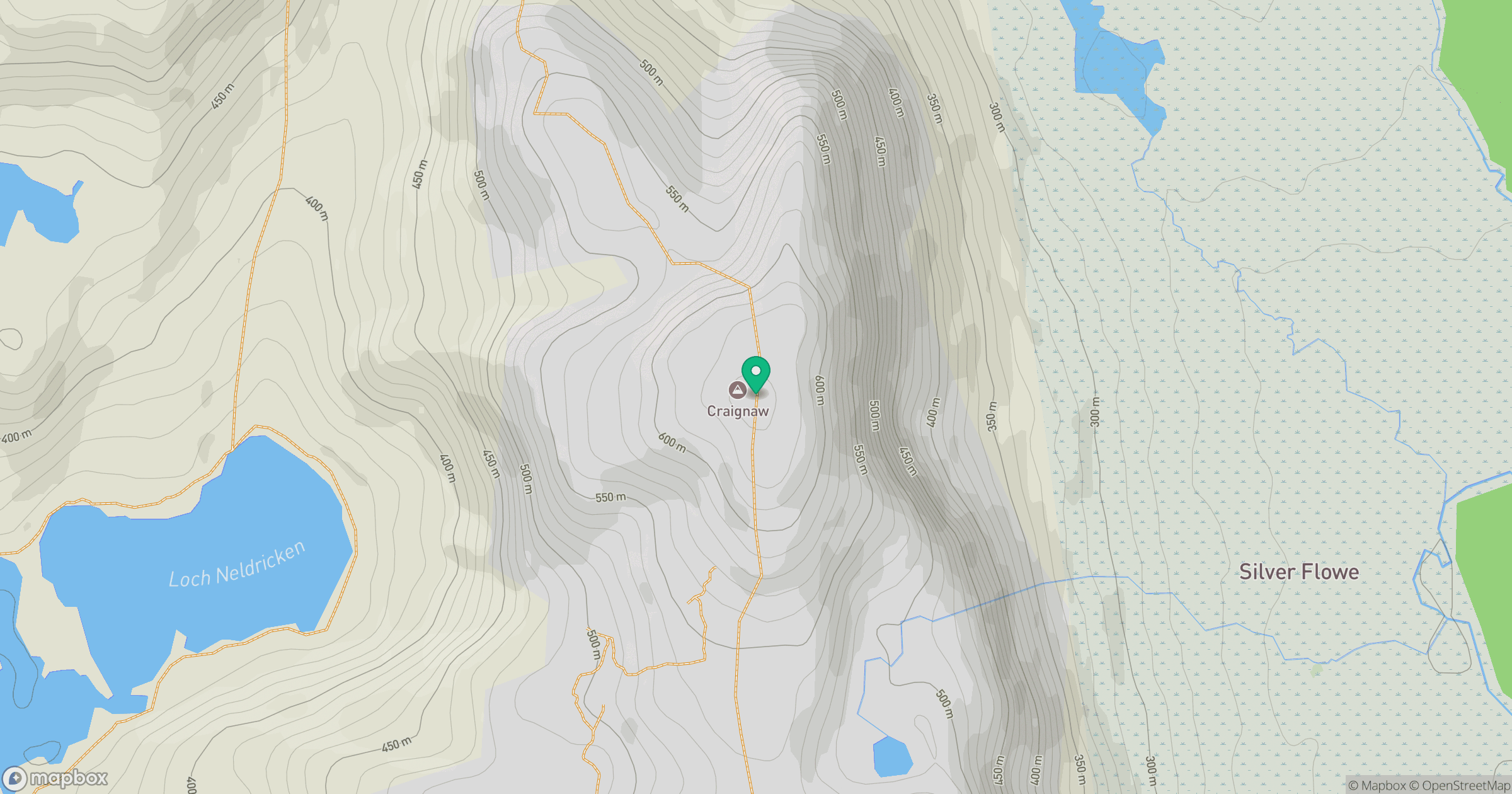 Craignaw location map