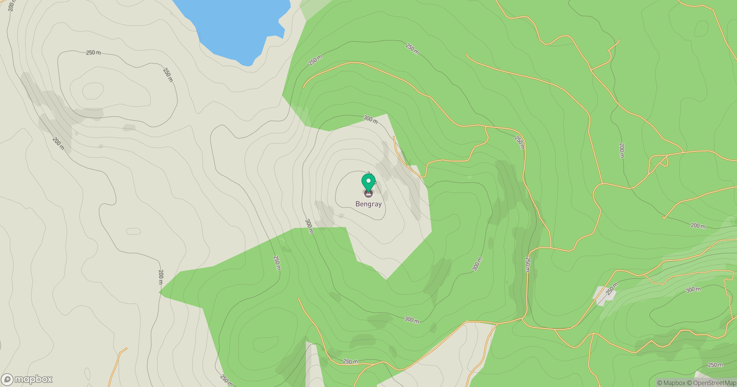 Bengray location map