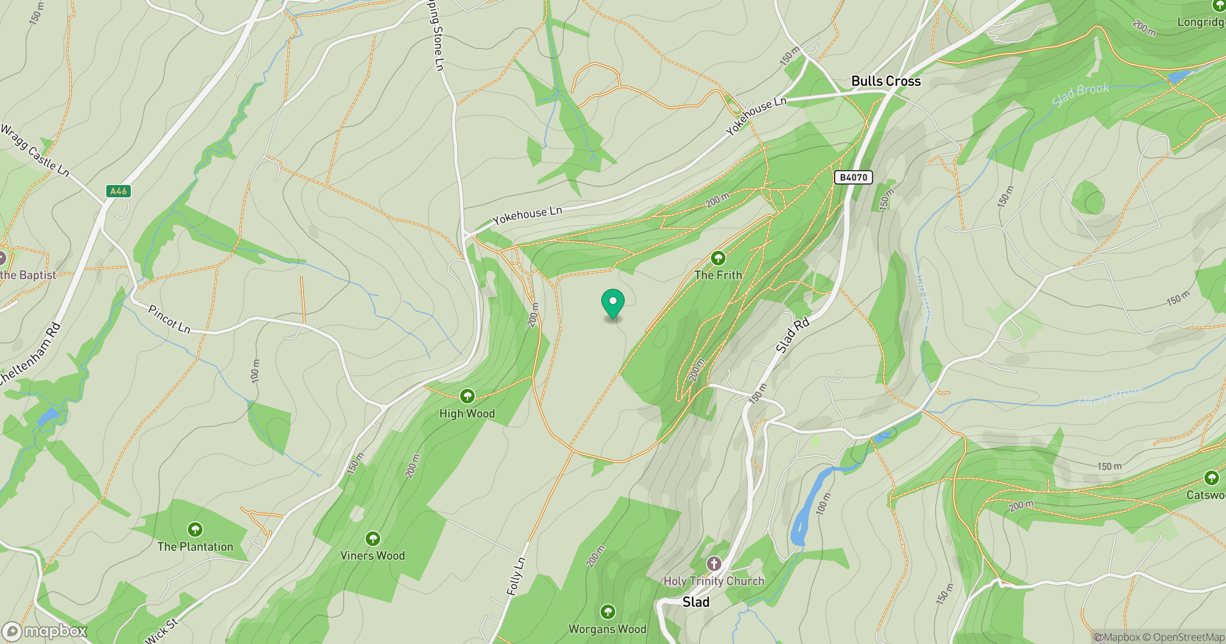 Juniper Hill location map
