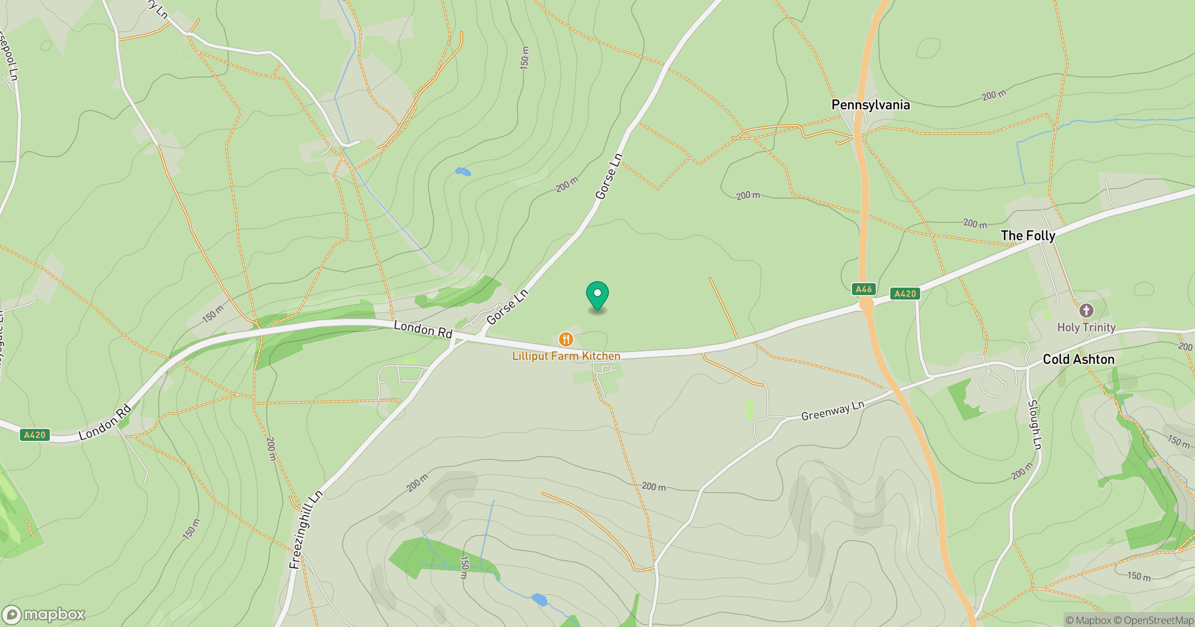 Tog Hill location map